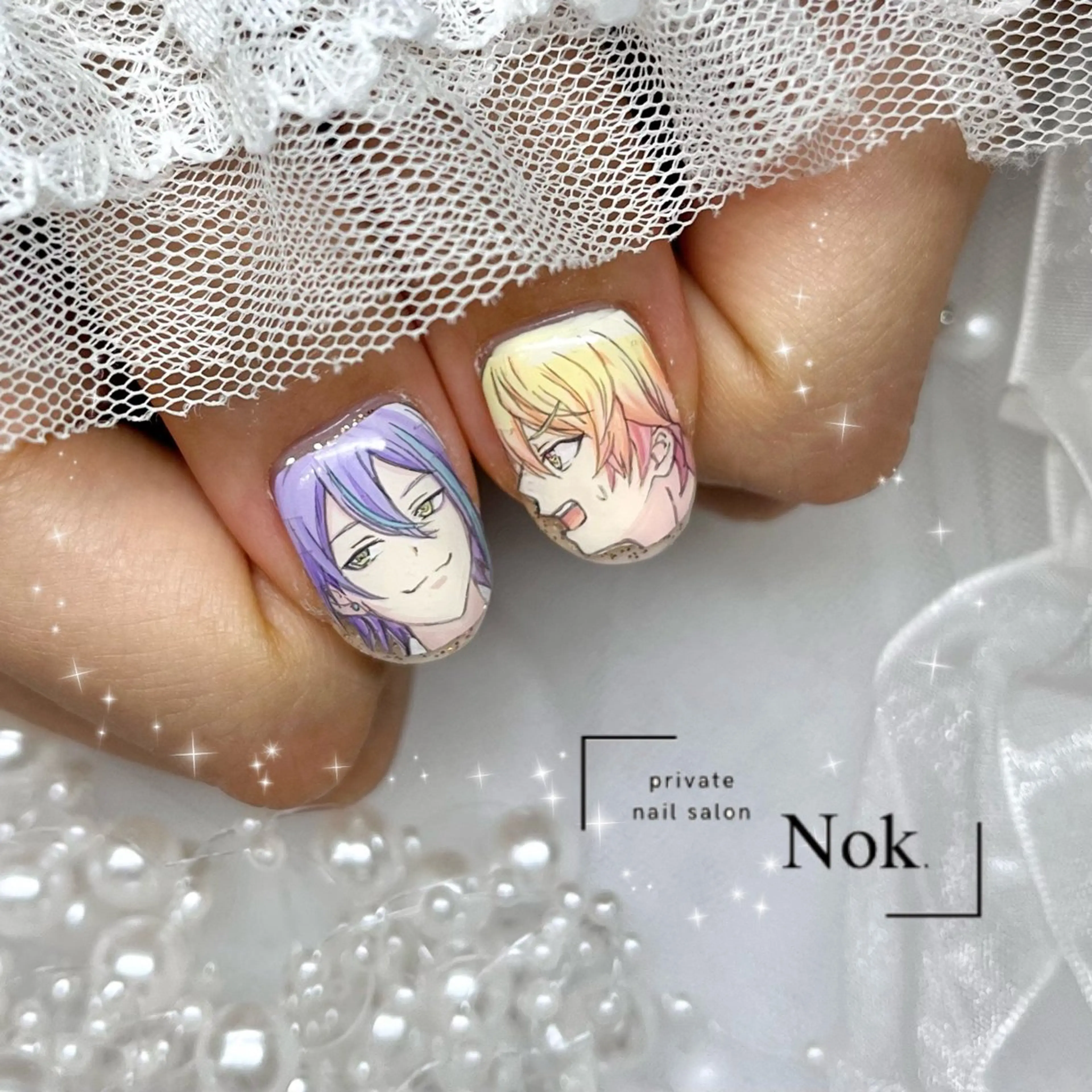 ネイル ハンドネイル 池袋痛ネイル Nok. 渡辺のネイルデザイン