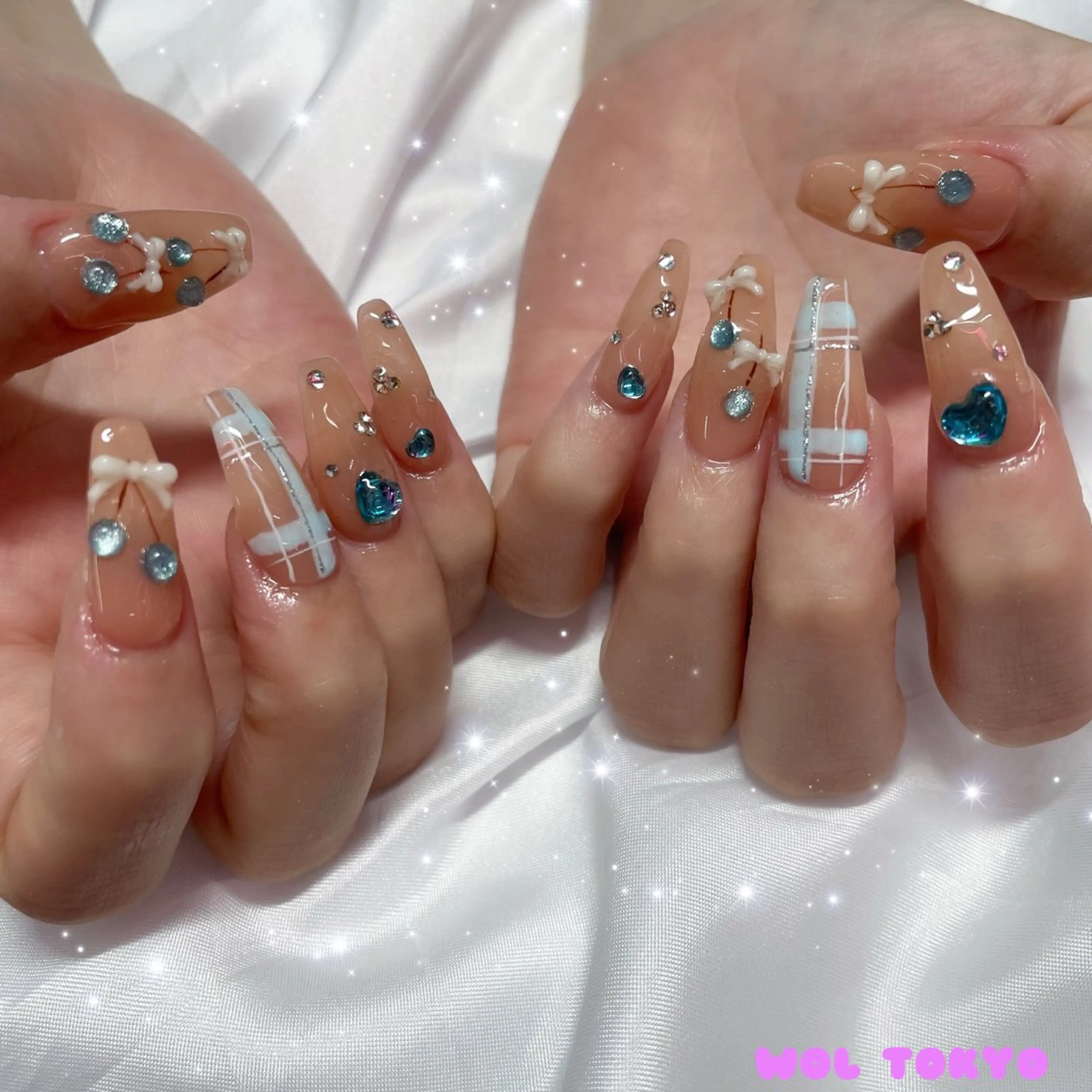 ネイル アートネイル ハンドネイル WOLTOKYO池袋 💕maiのネイルデザイン