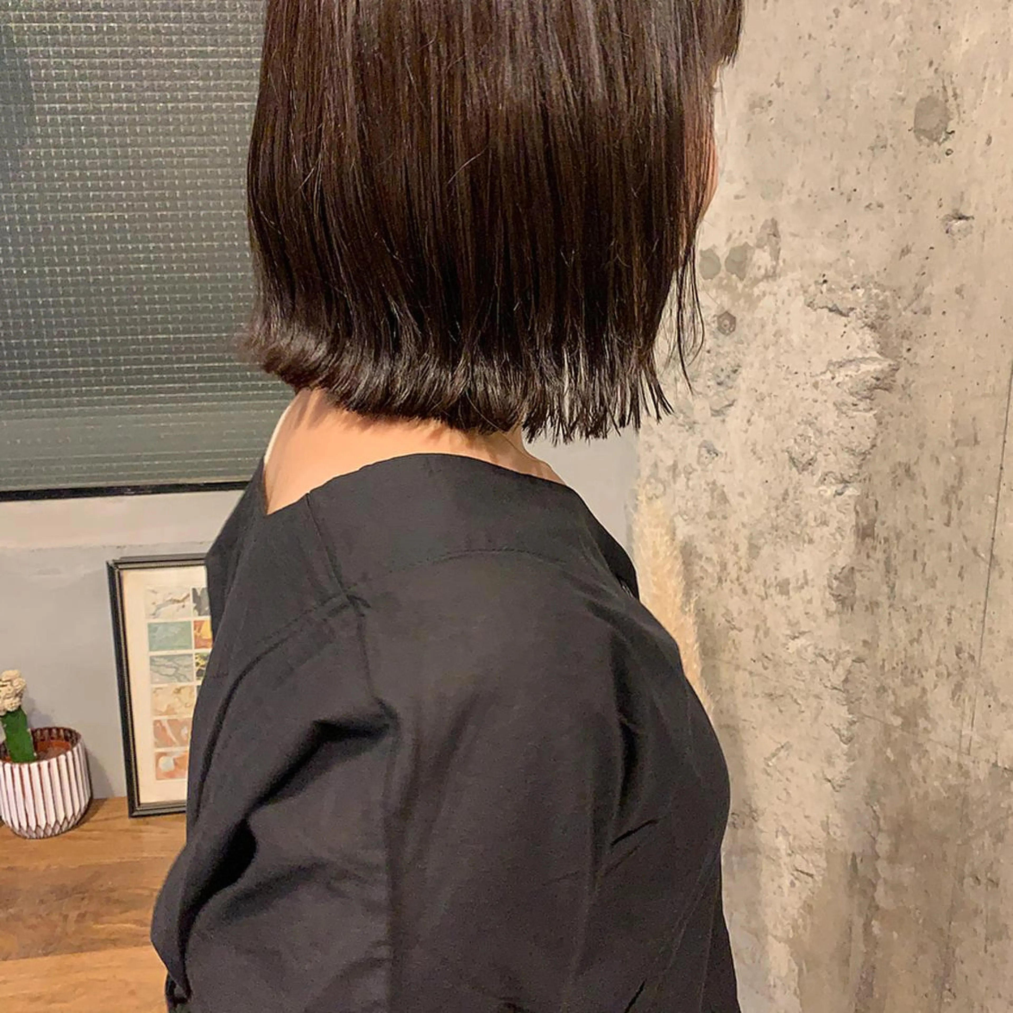 ショート カラー ボブ カット 西山 紗耶香🪽 透明感カラー/ボブのヘアスタイル