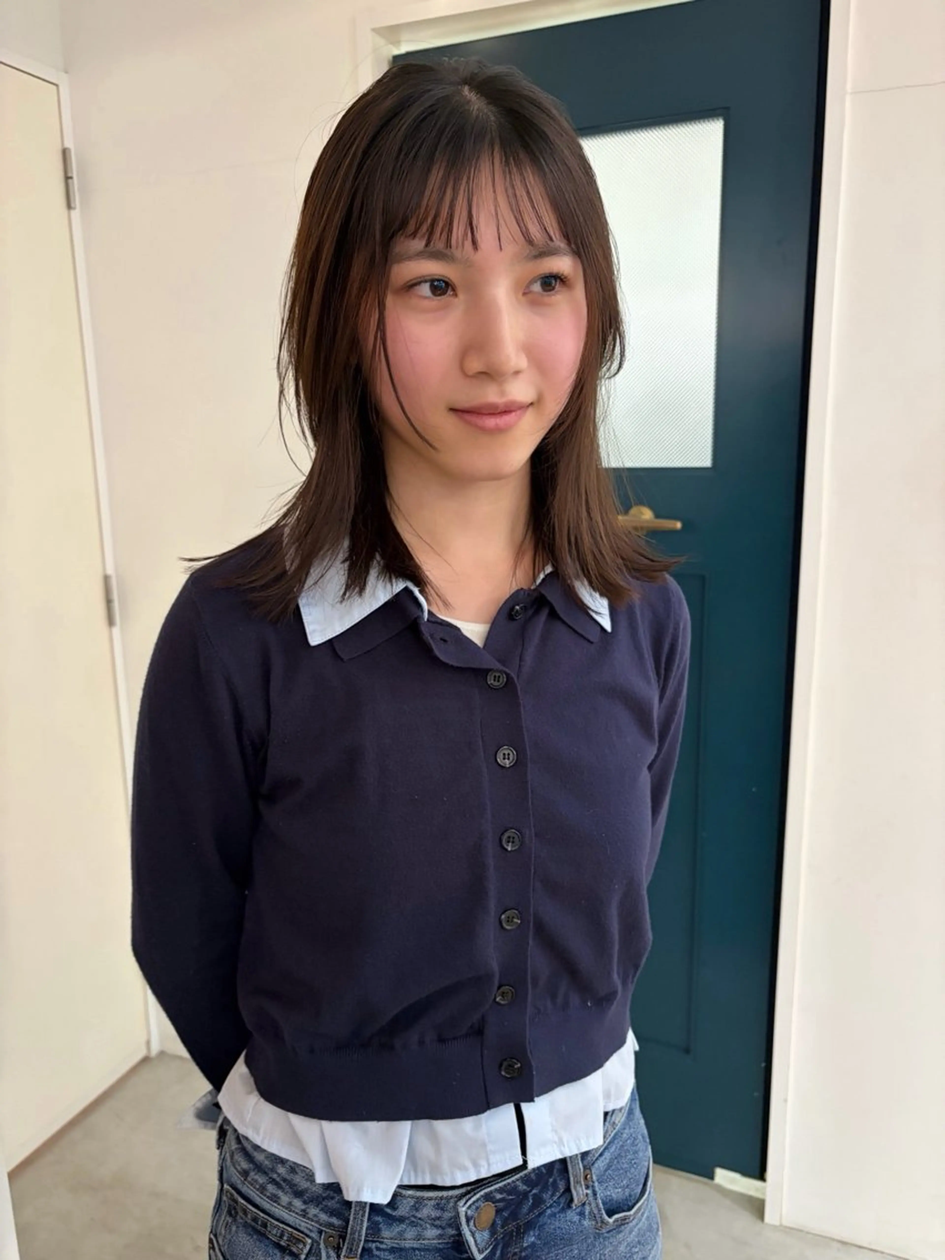 ミディアム YUUKI🧚🏾 /レイヤーのヘアスタイル