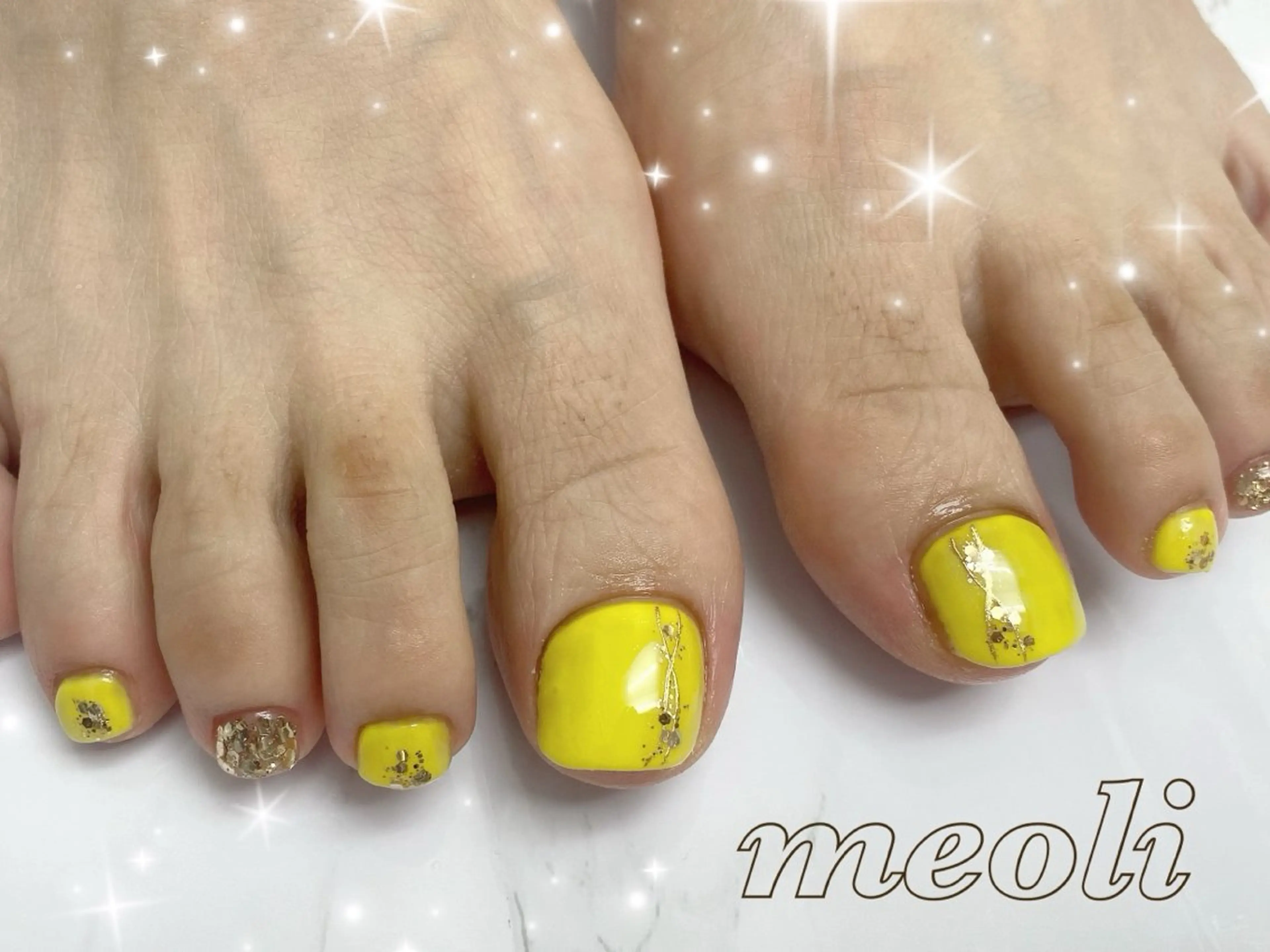 ネイル フットネイル nail salon meoli メグのネイルデザイン