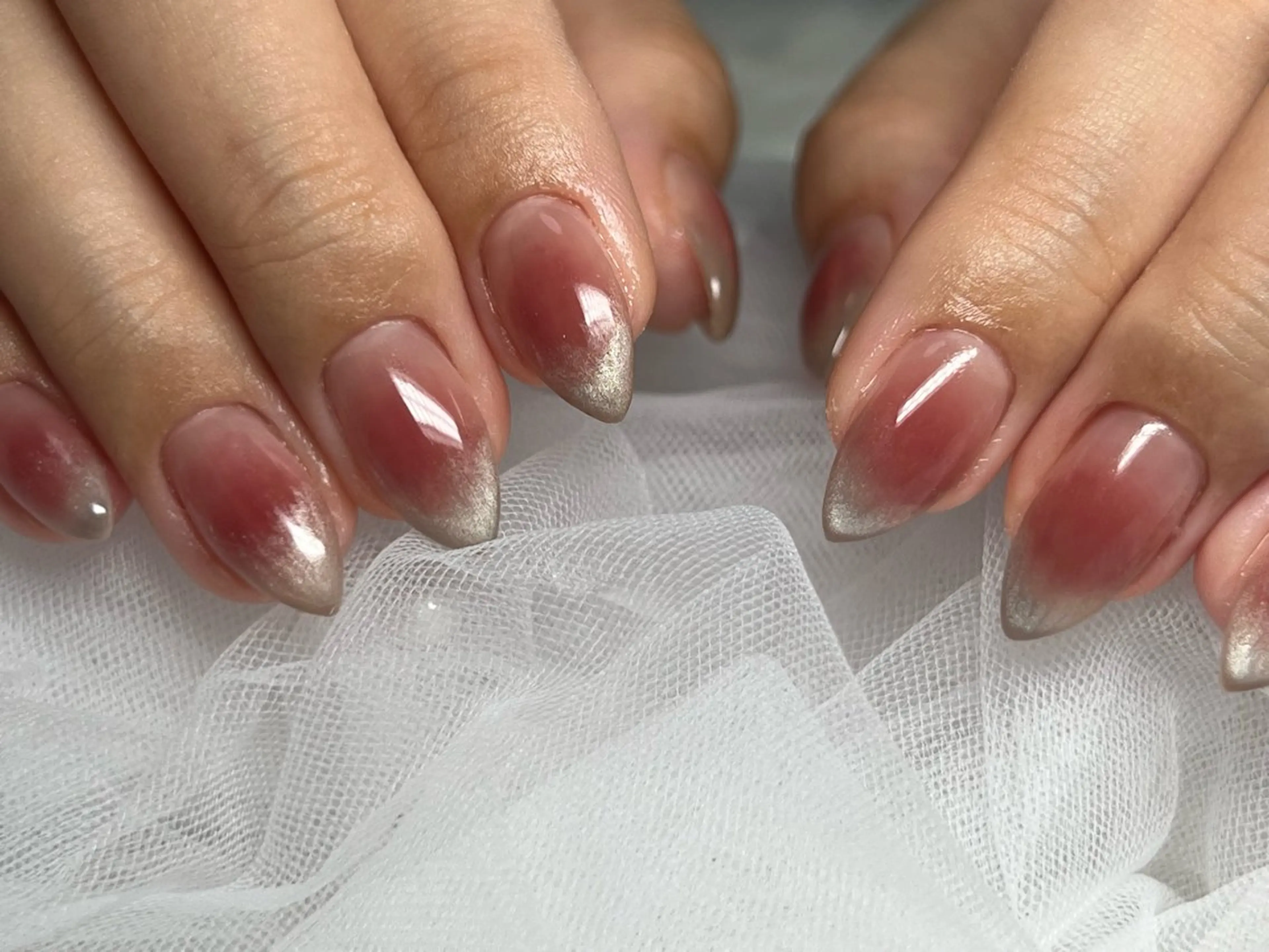 ネイル ジェルネイル パラジェル ハンドネイル 鮎川 沙希のネイルデザイン