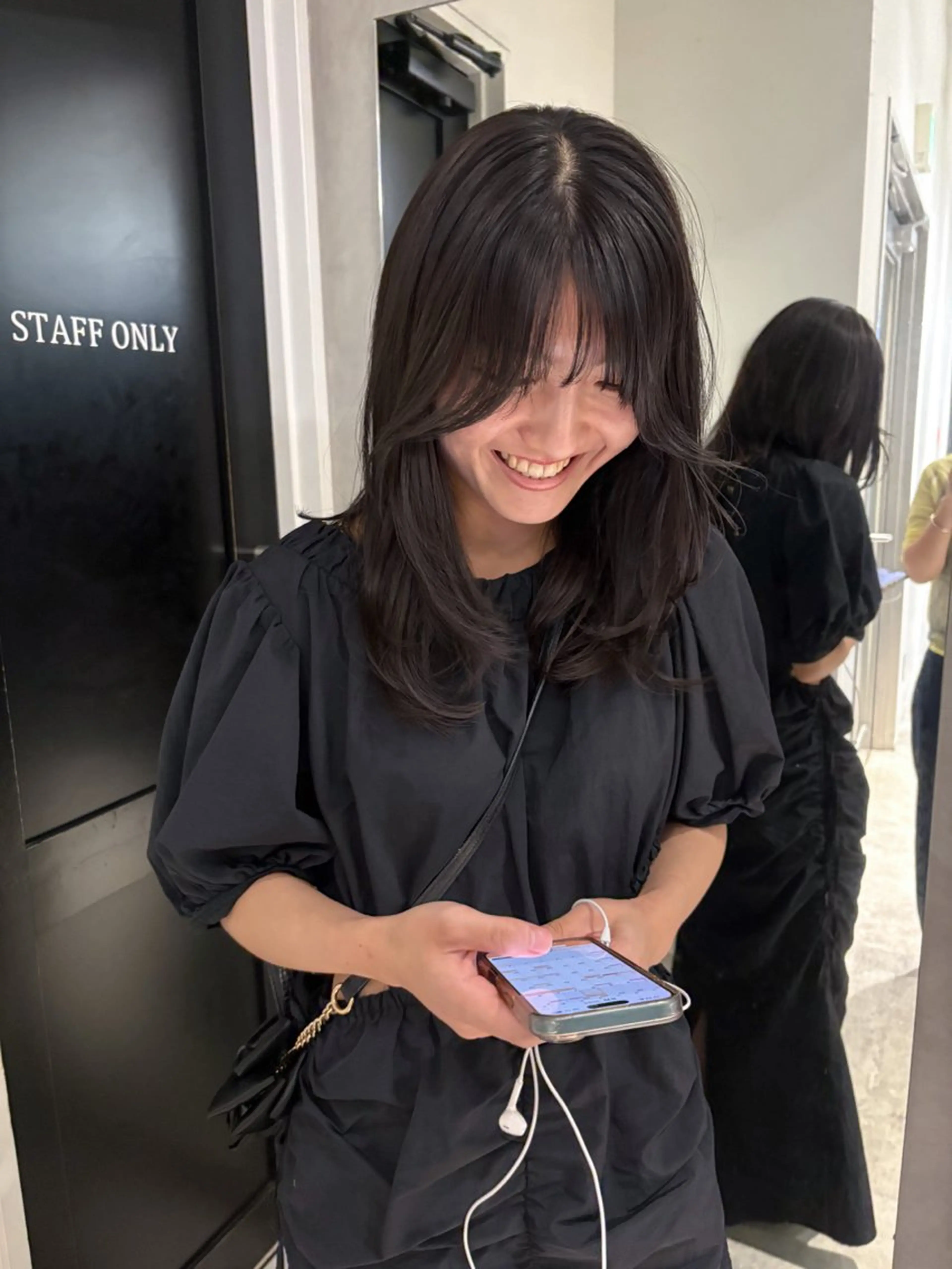 ロング カラー グレージュ カット ヘアカラー トリートメント yurika☁️ 似合わせ｜レイヤーのヘアスタイル