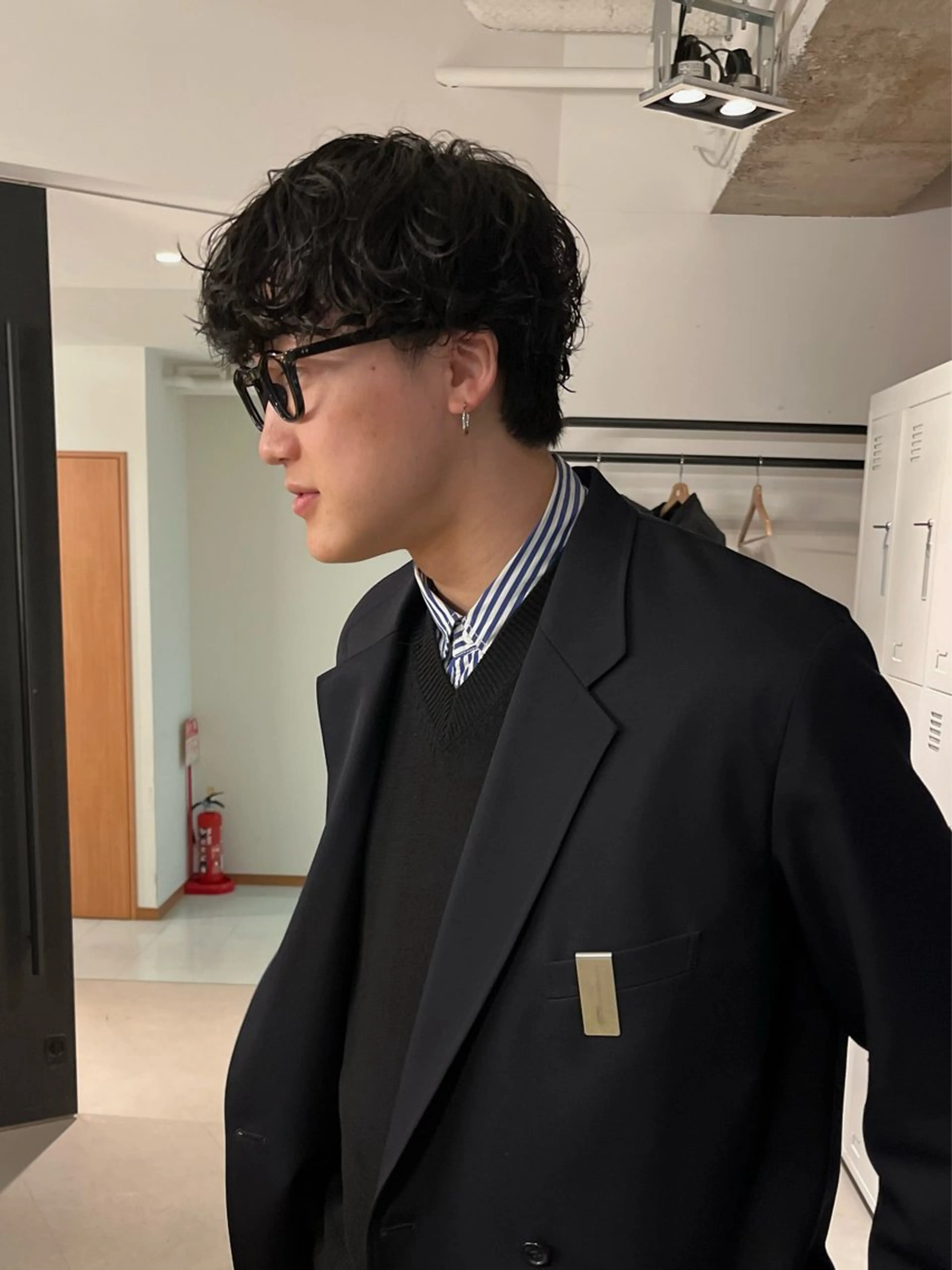 【U28限定メンズ】カット＋ニュアンスパーマ(通常パーマ)＋内部補修トリートメント✨の写真