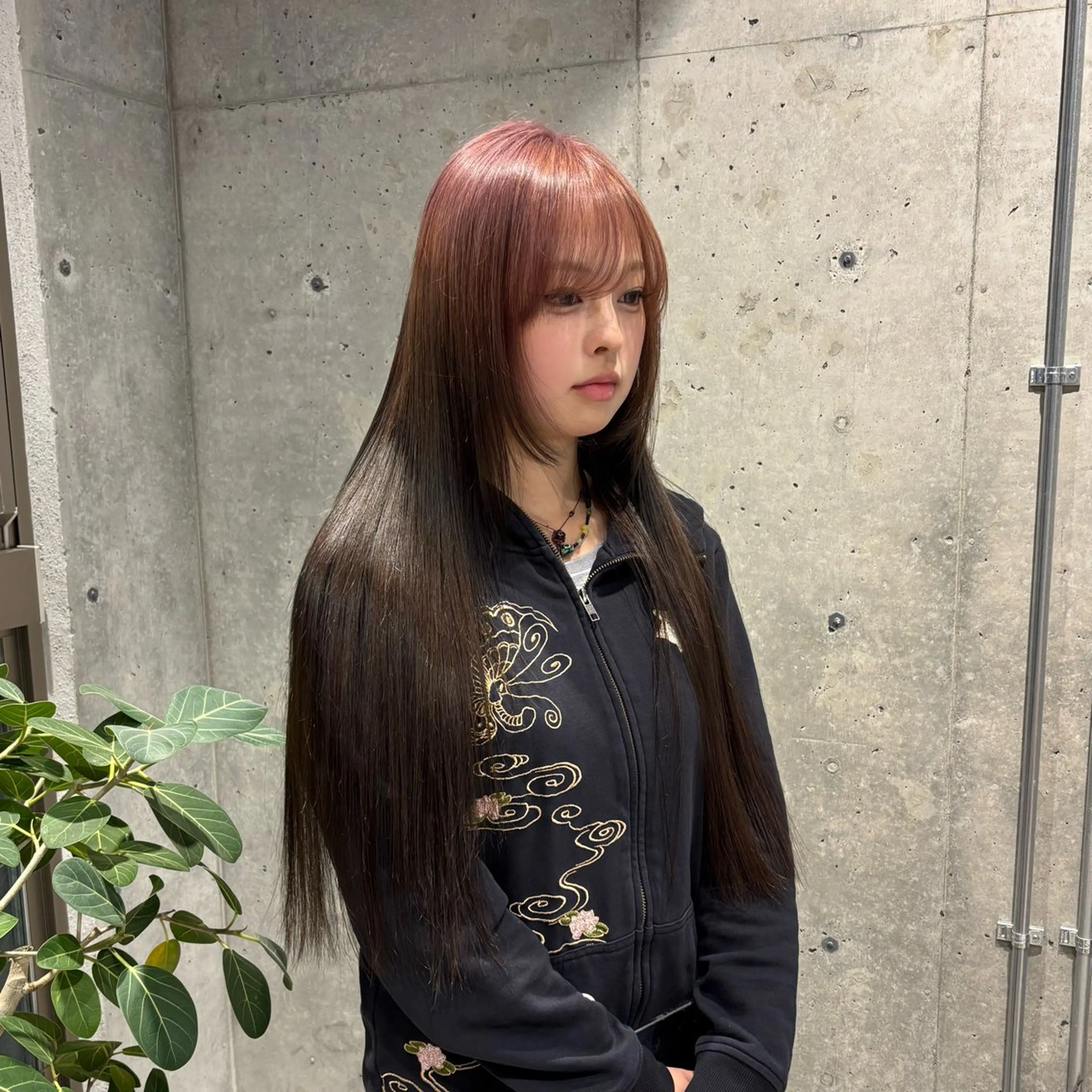 ロング カラー ヘアカラー トリートメント 🍎ハイトーン/ 透明感カラー🍎リオのヘアスタイル