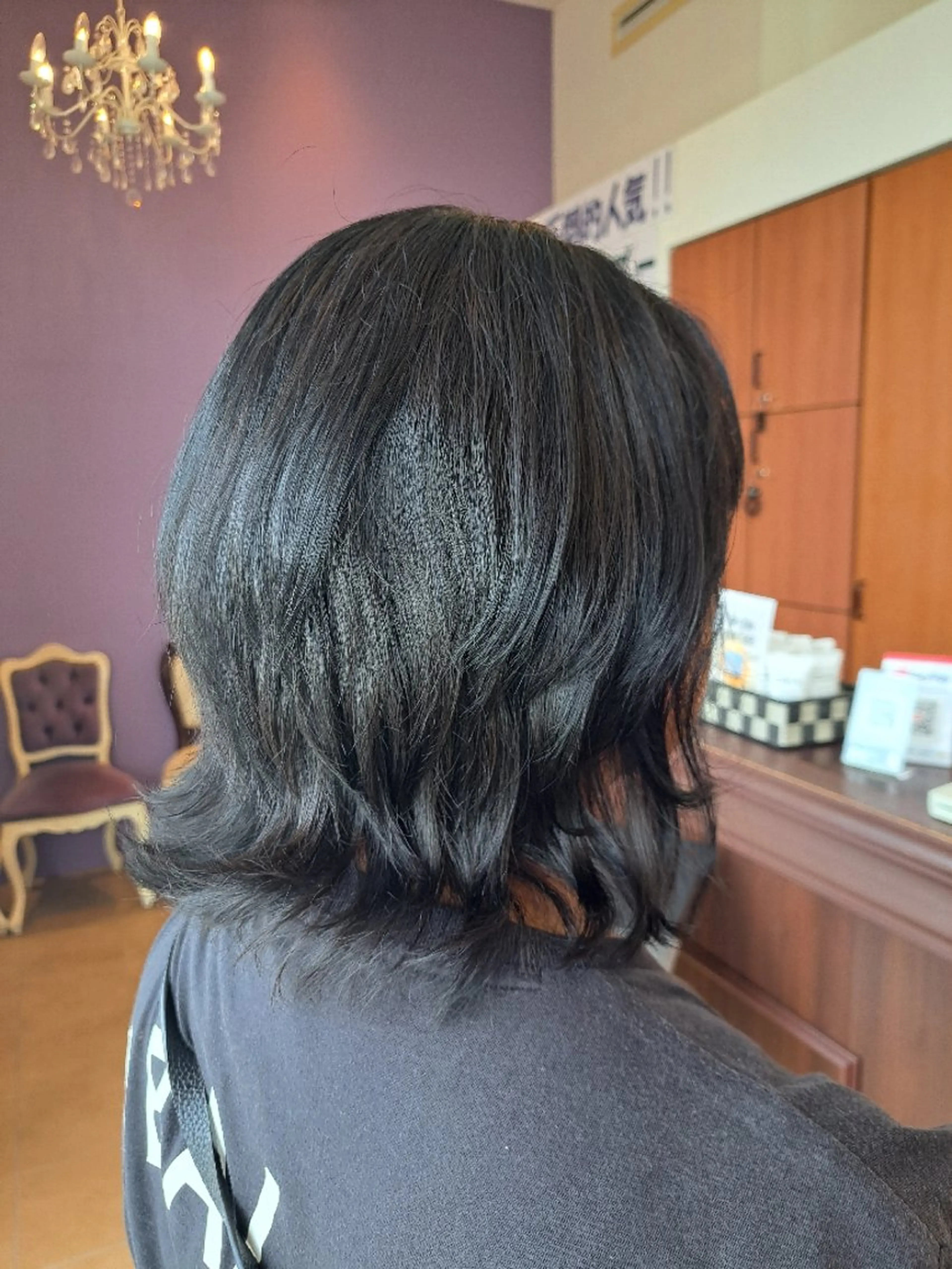 ミディアム カラー 本多 いぶきのヘアスタイル