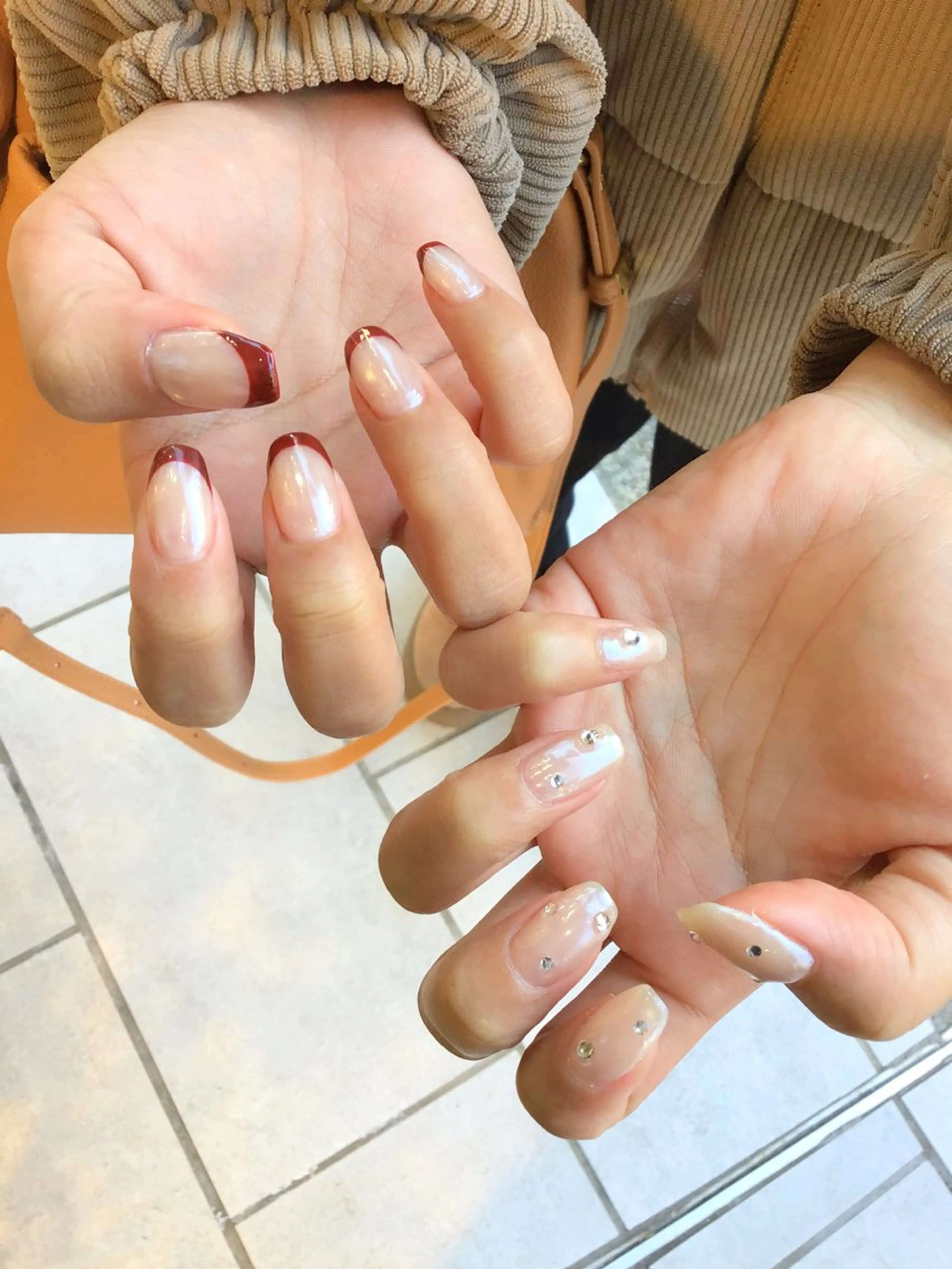 ネイル 持ち込み Nest 岩崎のネイルデザイン