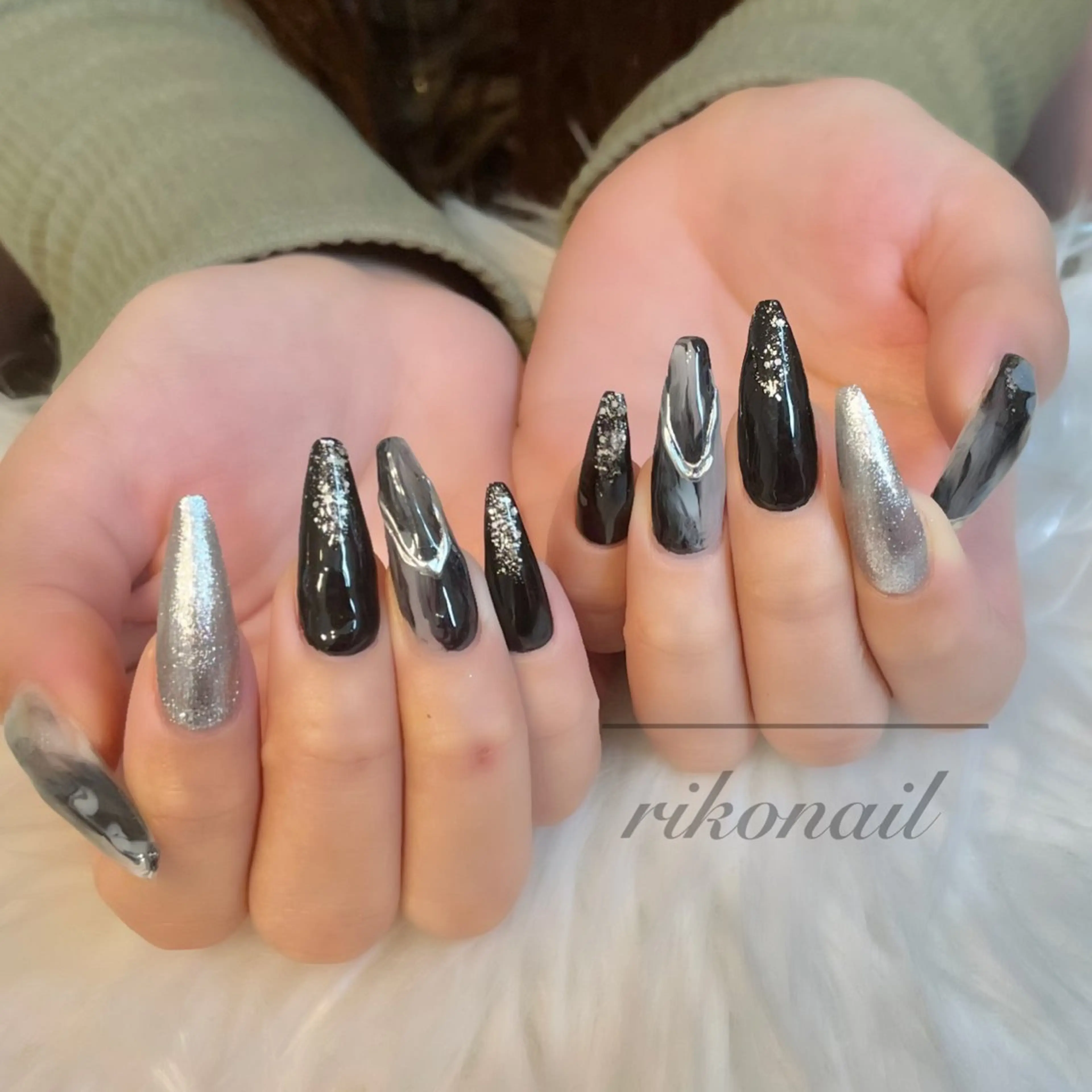 ネイル ハンドネイル riko nailのネイルデザイン