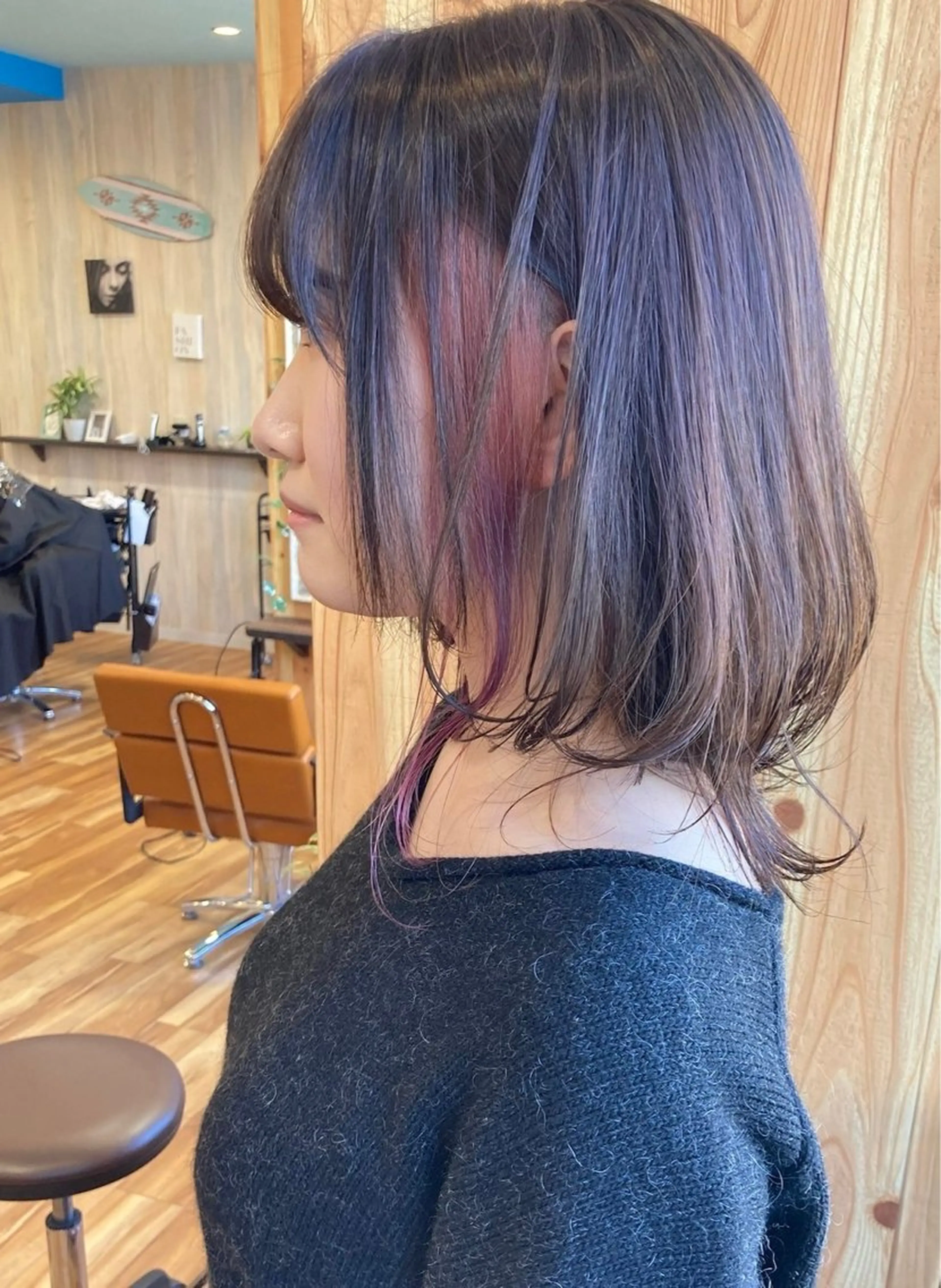 ミディアム カラー 瀬戸 弘暉のヘアスタイル
