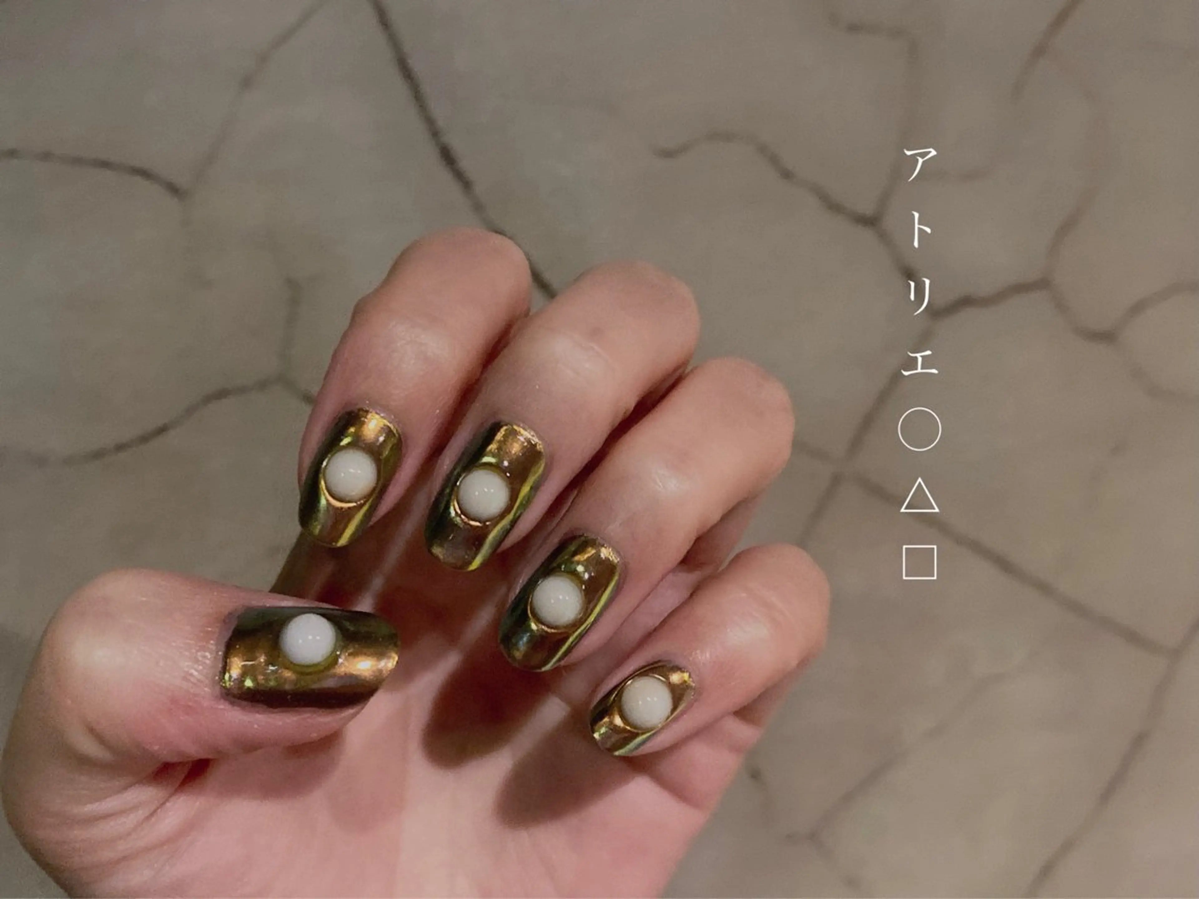 ネイル ハンドネイル アトリエ ○△□のネイルデザイン