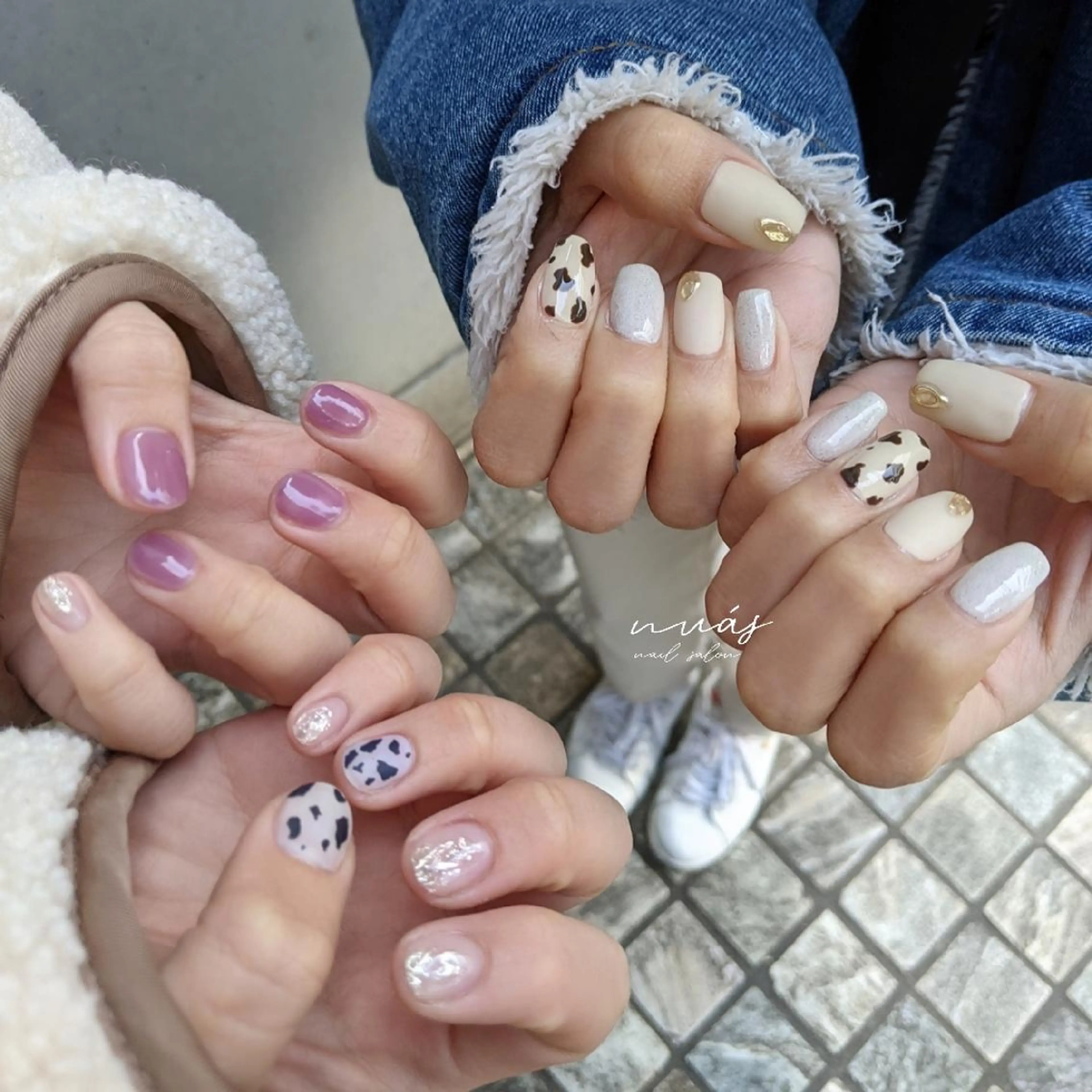 ネイル nuás nail & eyeのネイルデザイン