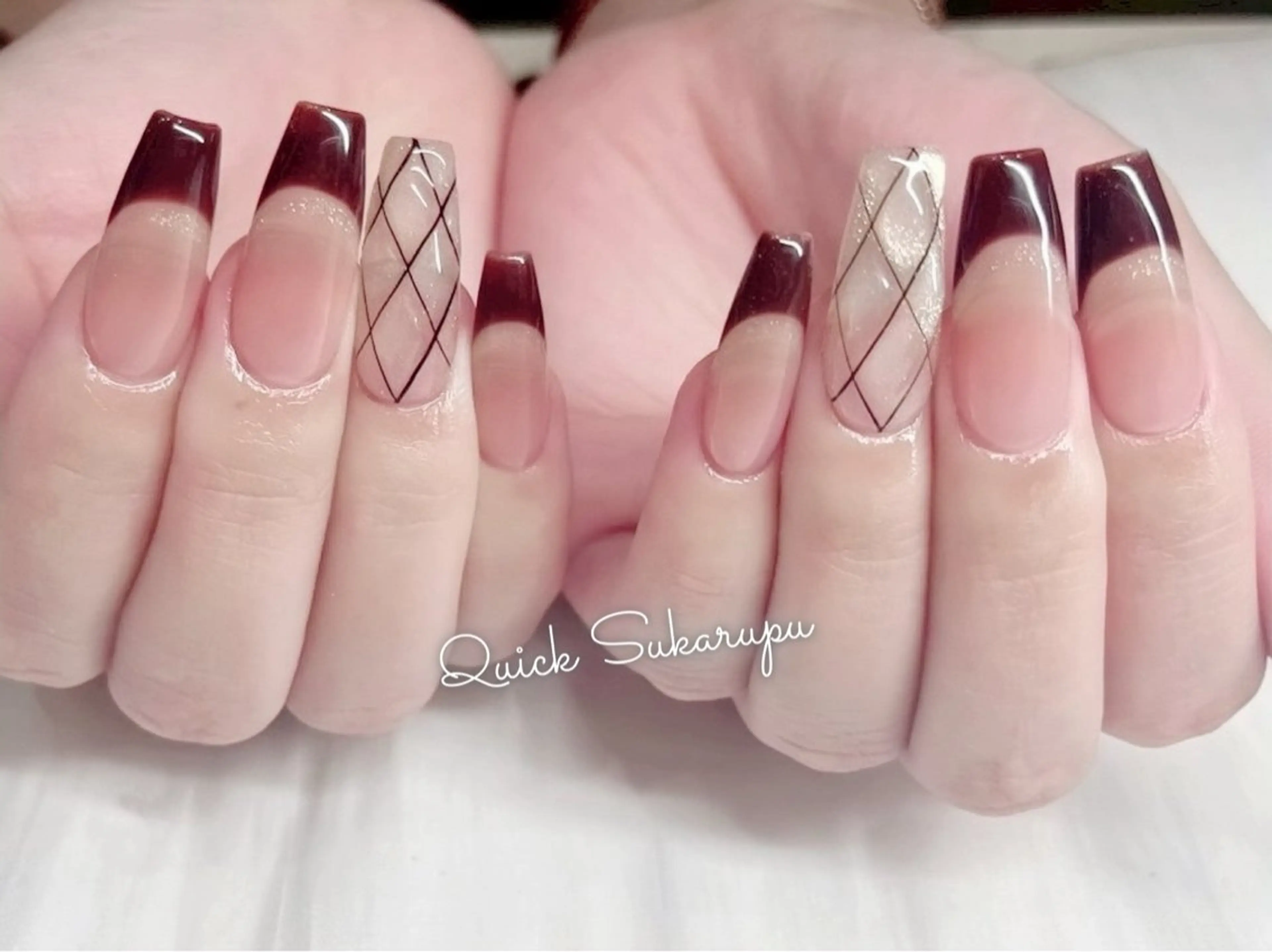 ネイル ハンドネイル Quick Sukarupu新宿のネイルデザイン