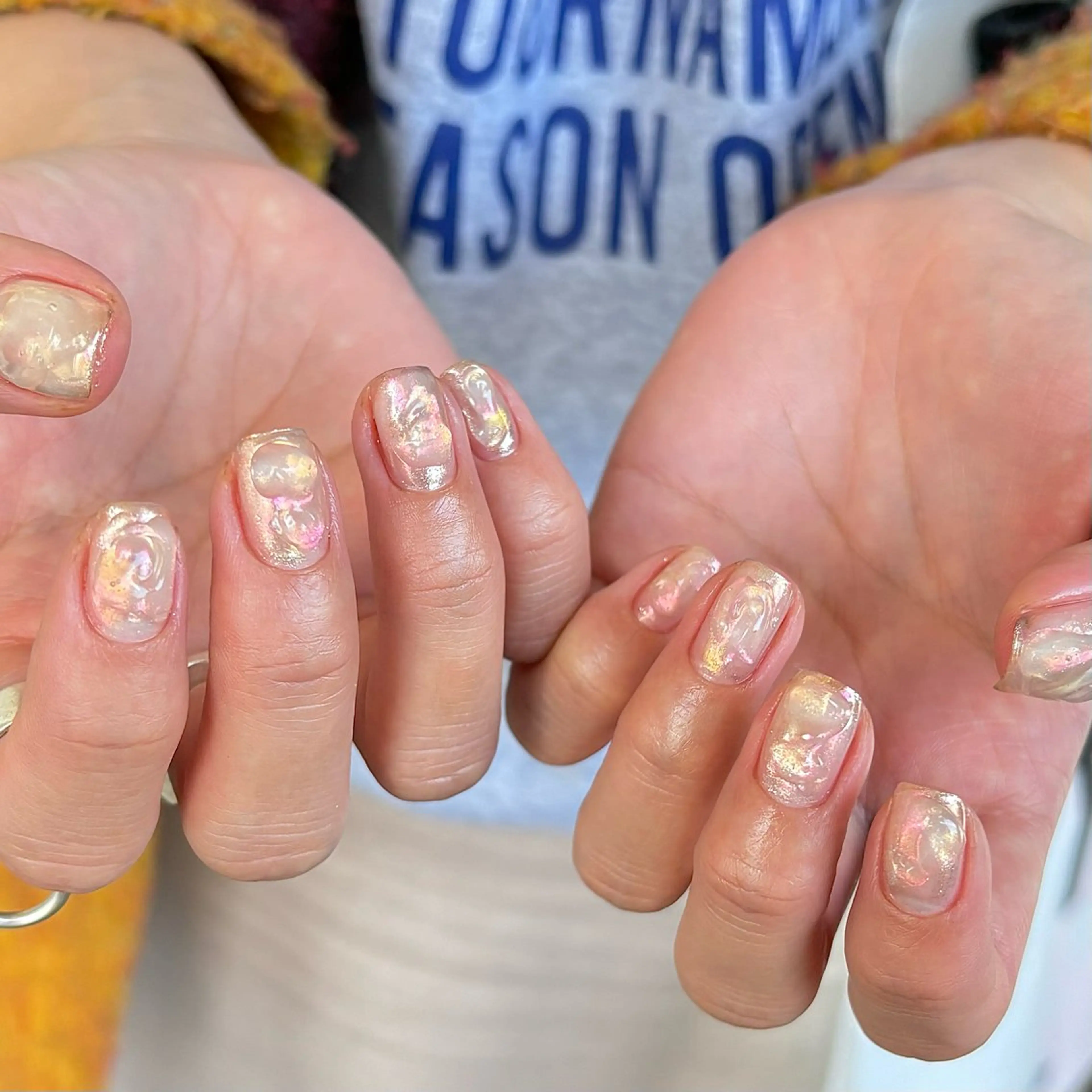 ネイル 持ち込み ハンドネイル Nailsalon BLOOM🌷 山崎のネイルデザイン