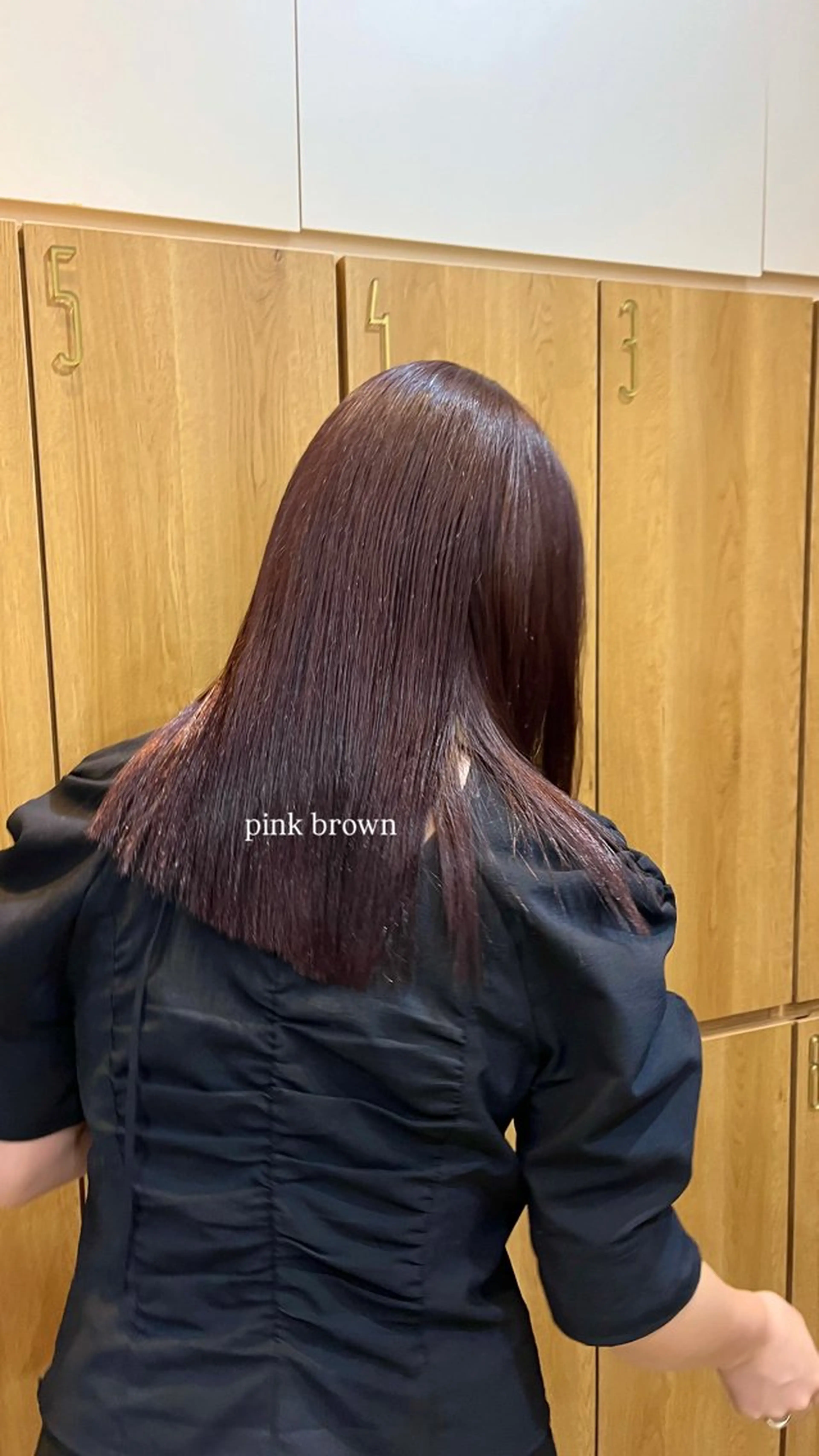 セミロング カット ヘアカラー パーマ トリートメント ヘアセット 🫧レイヤー/暖色 /ベージュMAI🫧のヘアスタイル