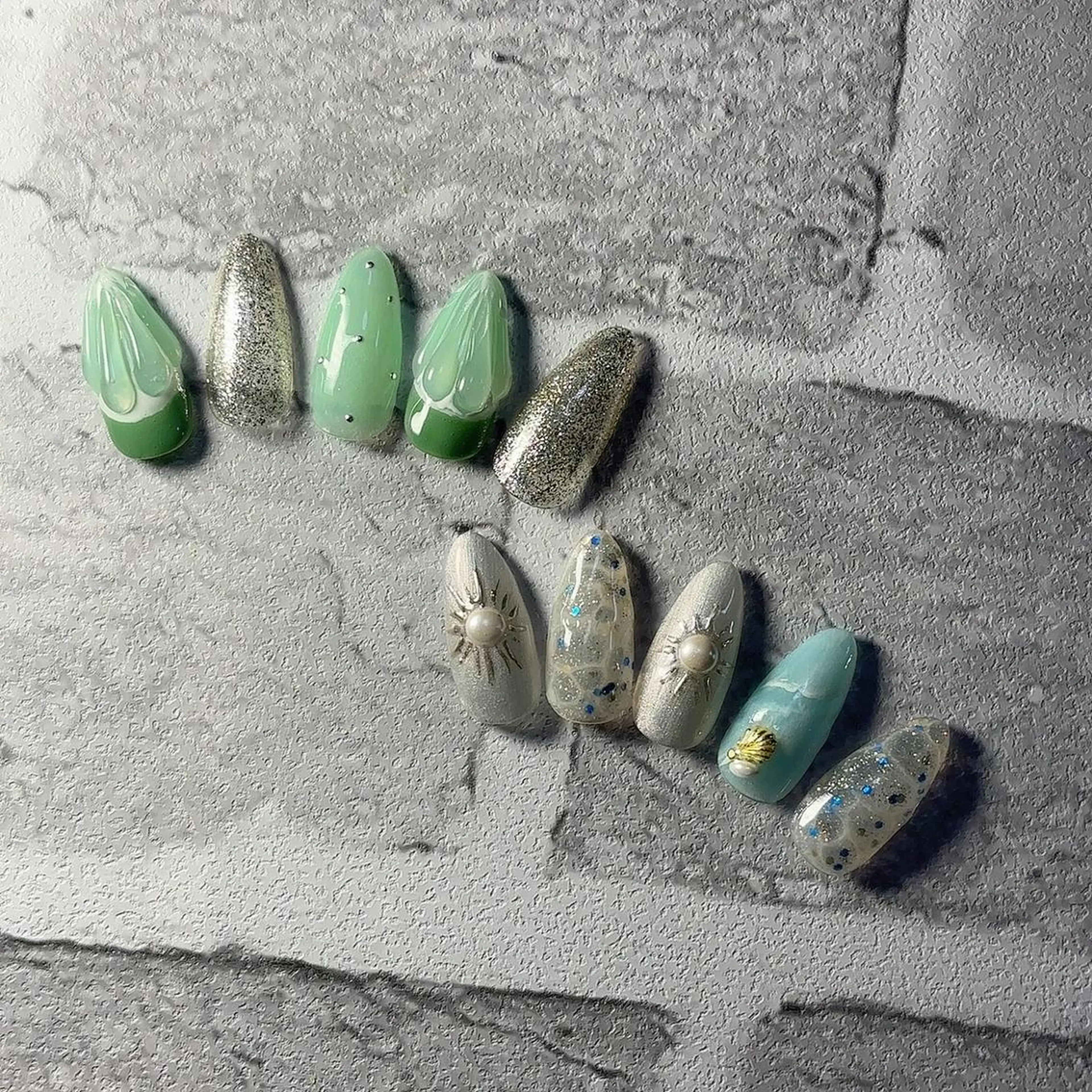 ネイル ハンドネイル 🦋Kiyomi. 🦋のネイルデザイン