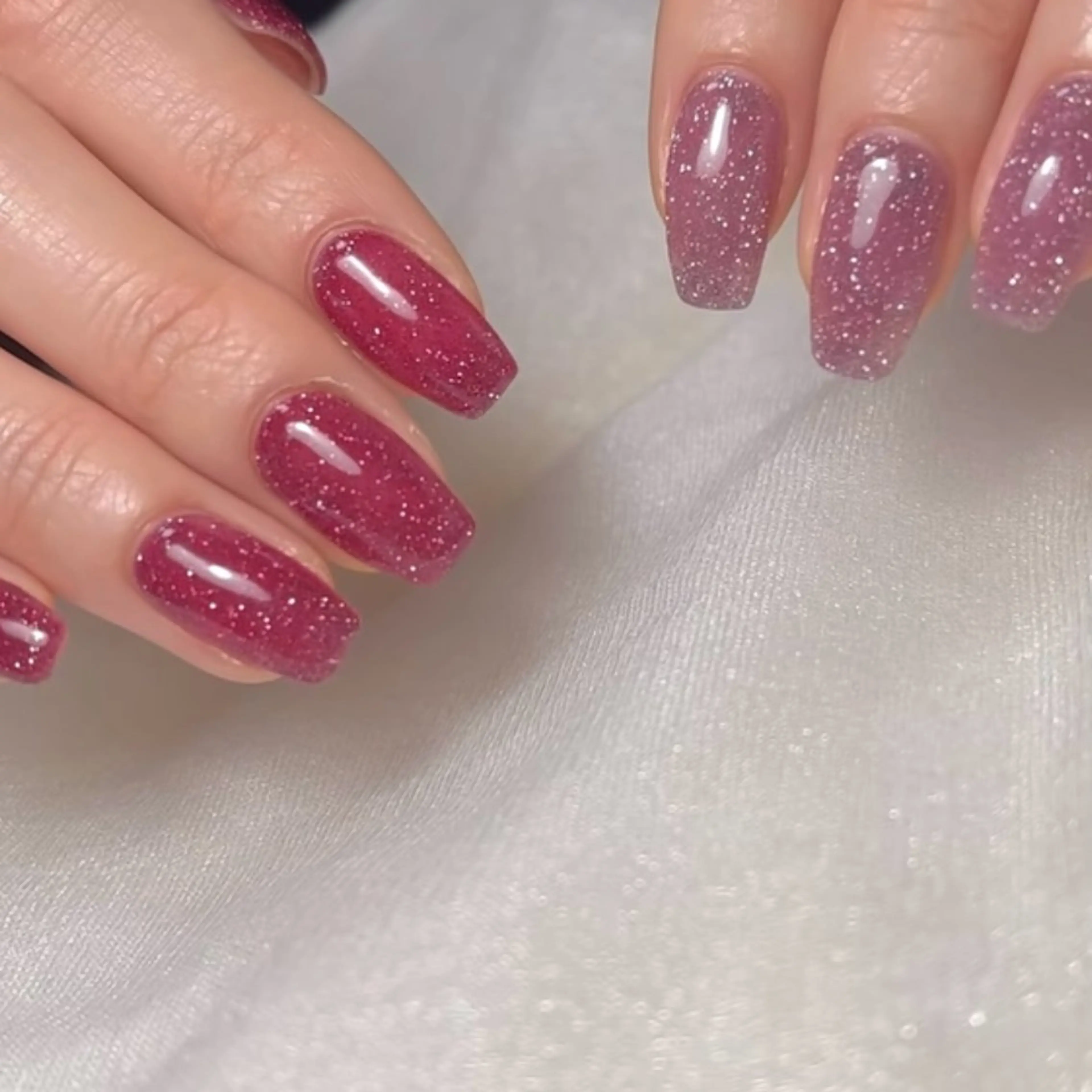 マグネット・フラッシュネイルワンカラーの写真