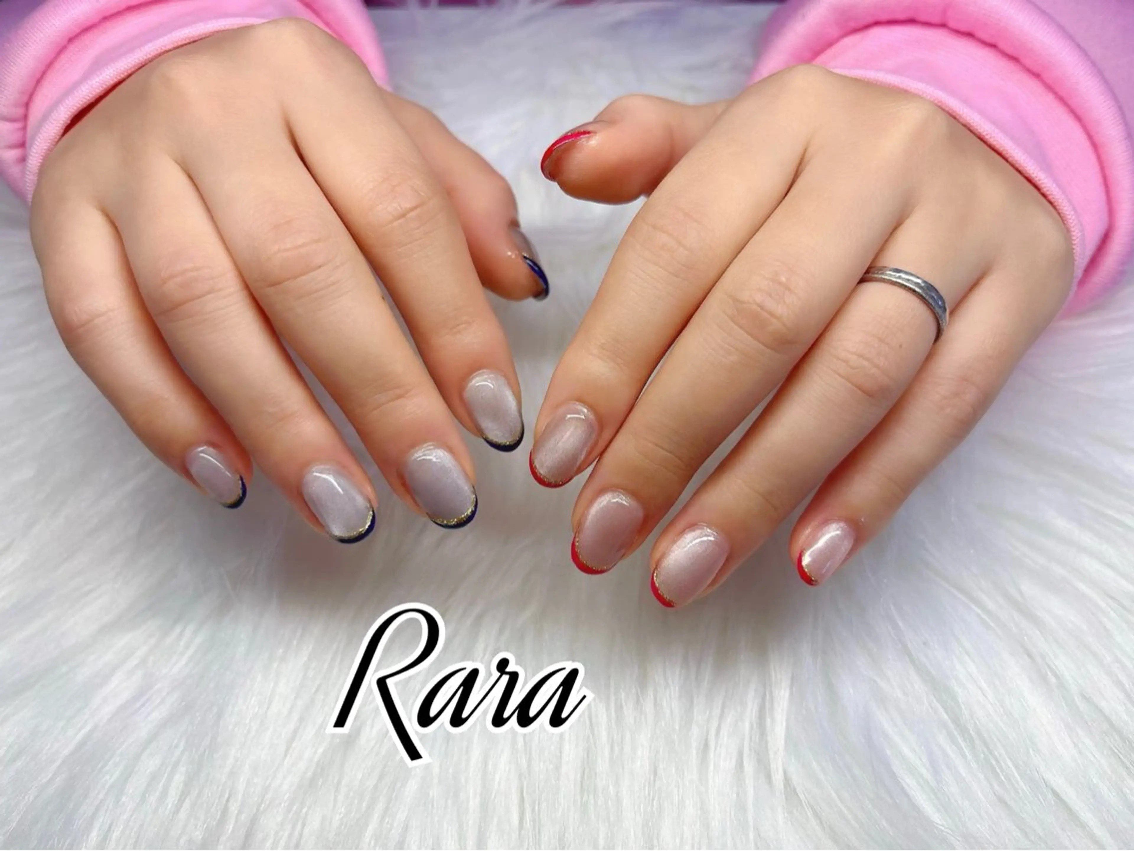 ネイル マグネットネイル Nail salon Raraのネイルデザイン