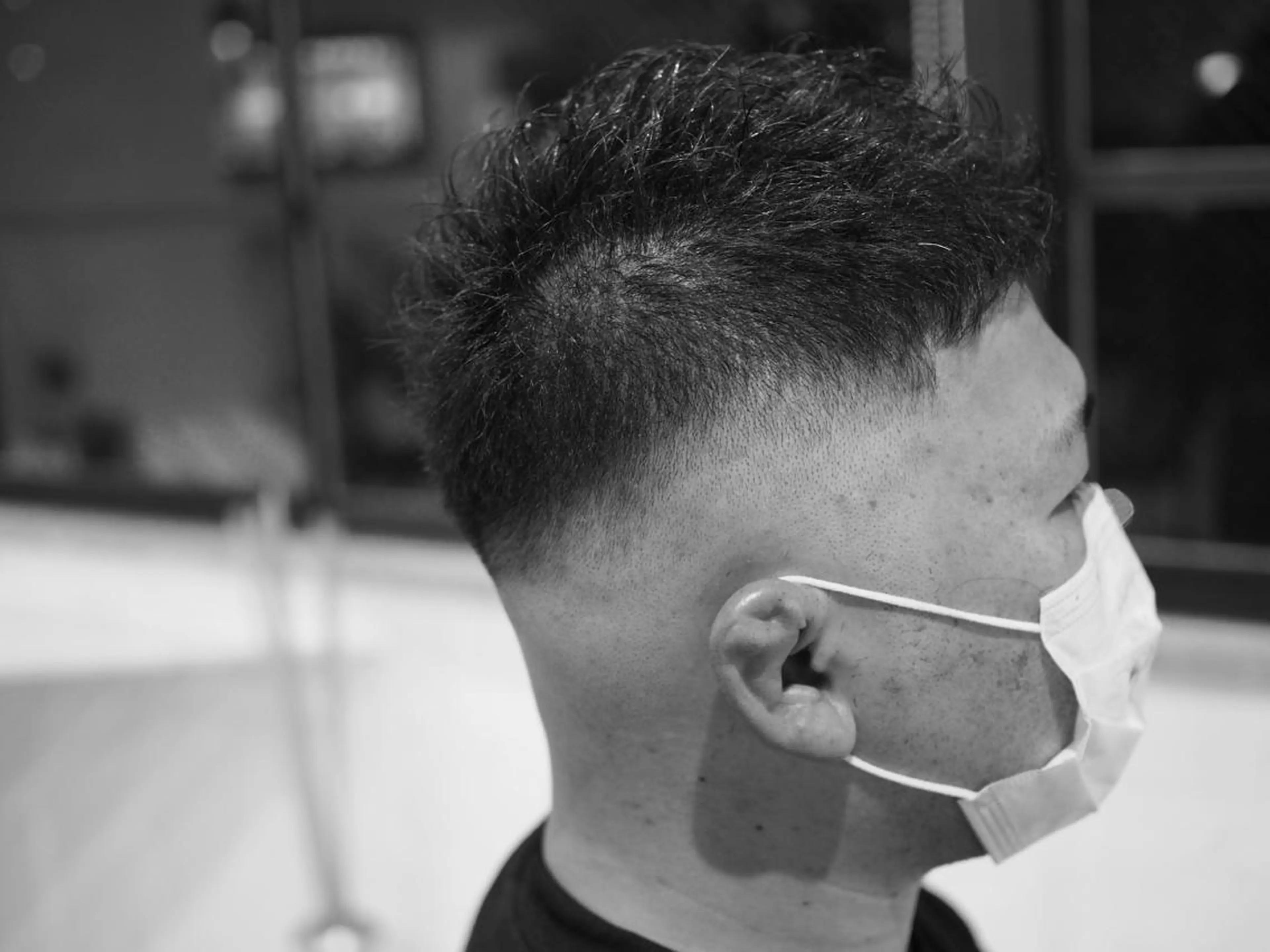 メンズ フェードカット スキンフェード カット パーマ 🌱工藤たいかい Lost  Cityのヘアスタイル