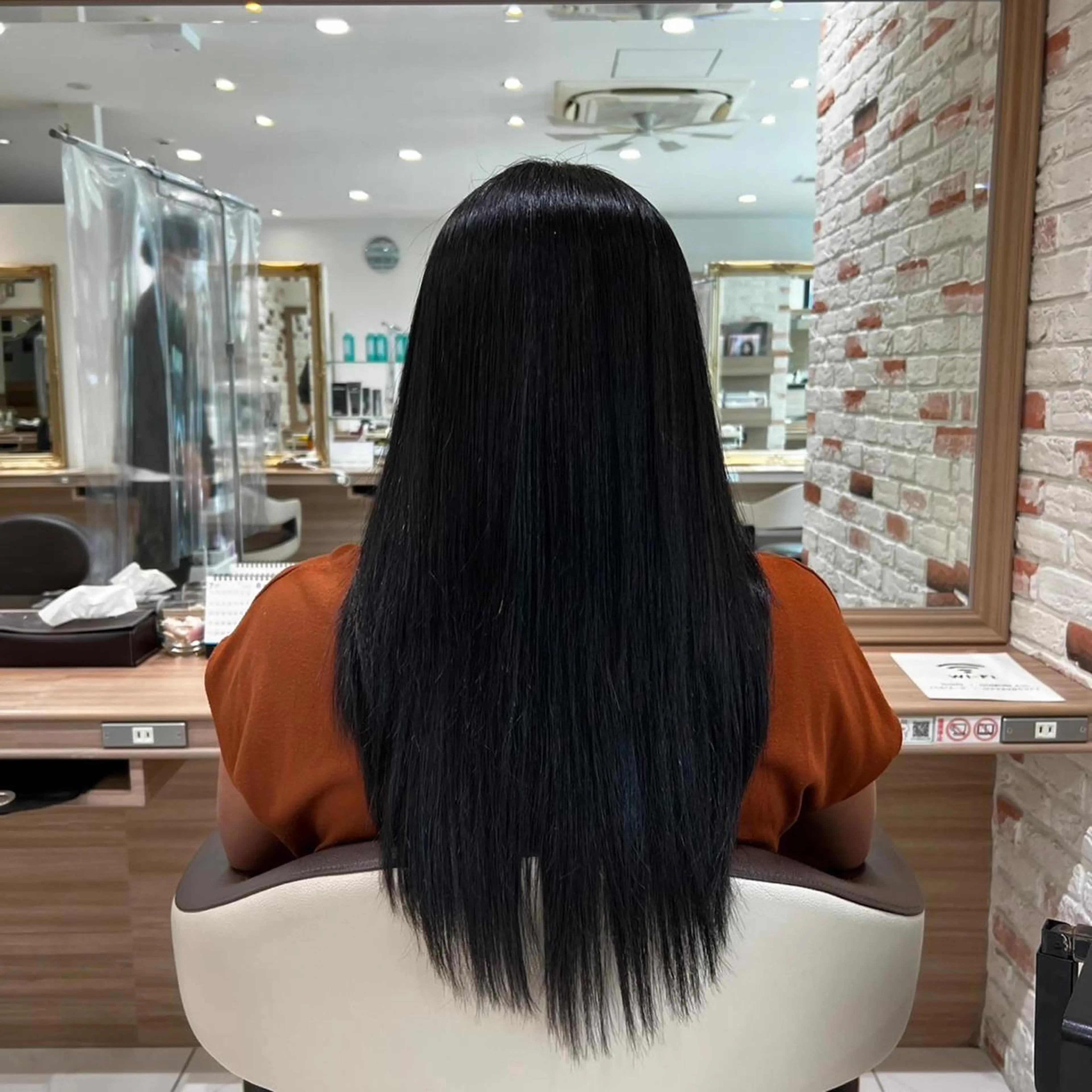 ロング ヘアカラー トリートメント ✨美髪/縮毛矯正 講師 /塚田健✨のヘアスタイル