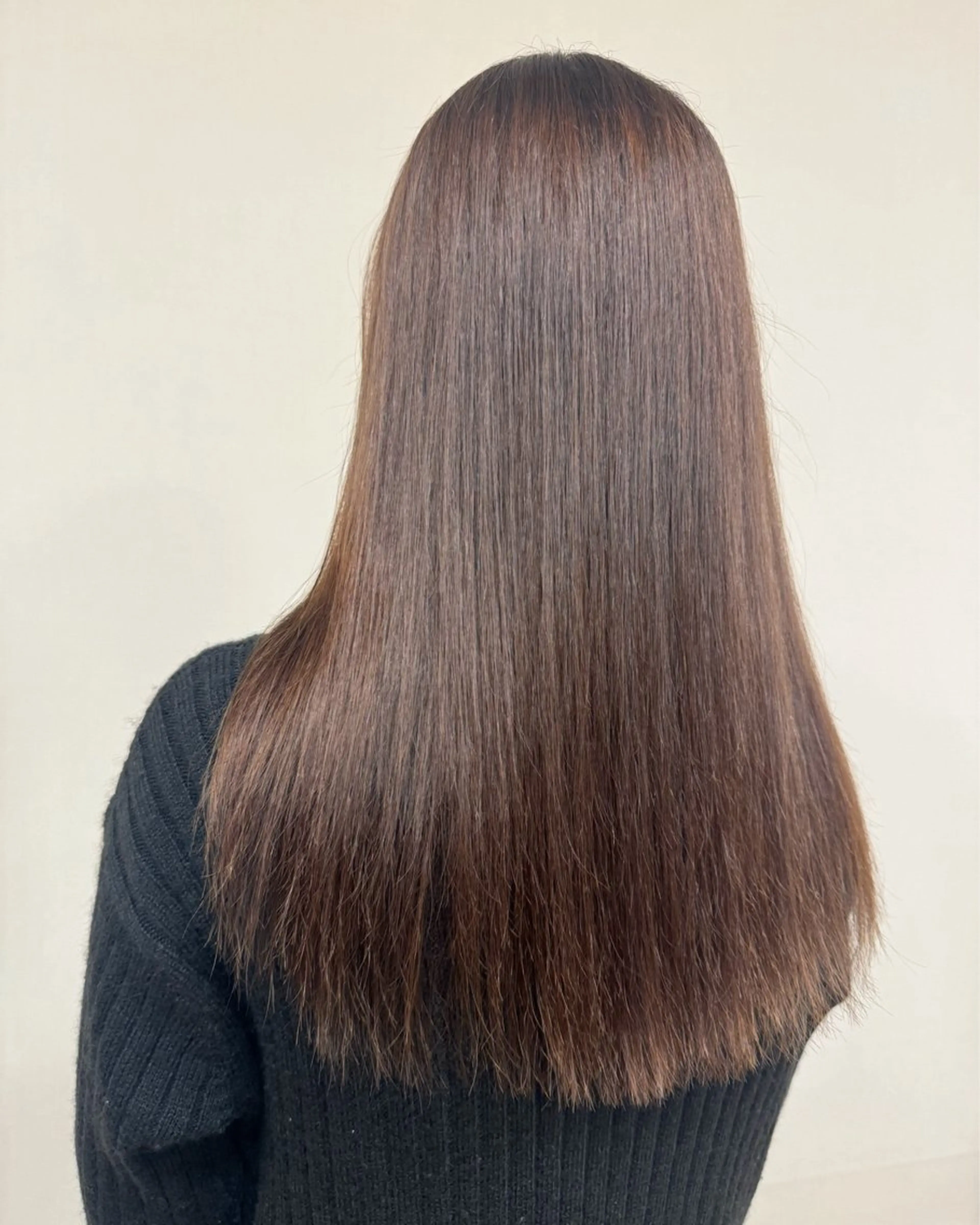 ロング 縮毛矯正 トリートメント Claire 【クレール】所属・富山駅徒歩8分/ 透明感カラーみきやのヘアスタイル