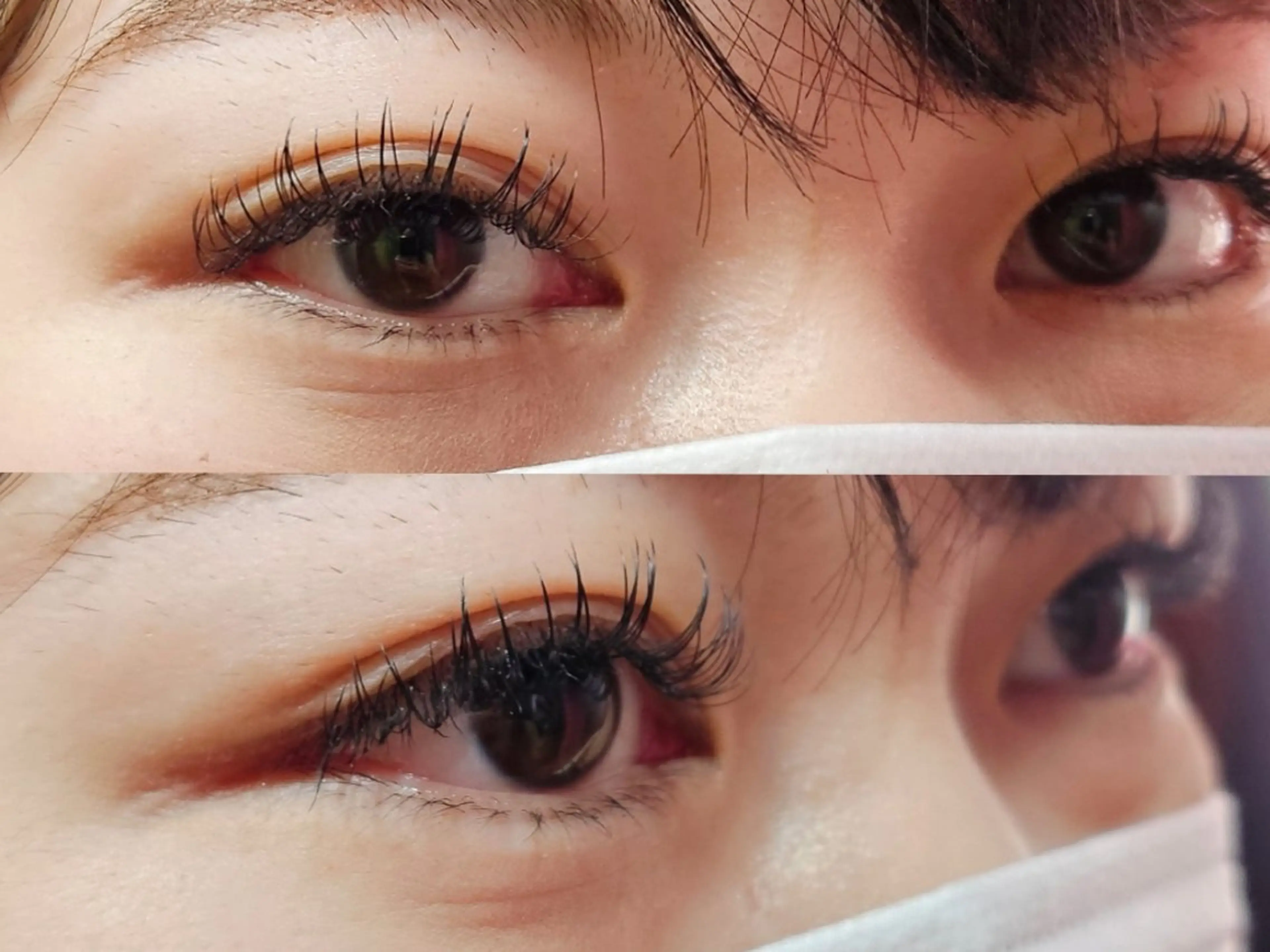 マツエク・マツパ 束感まつ毛 Dカール フラットラッシュ KOU.所属・eye Natsumiのマツエク・マツパデザイン