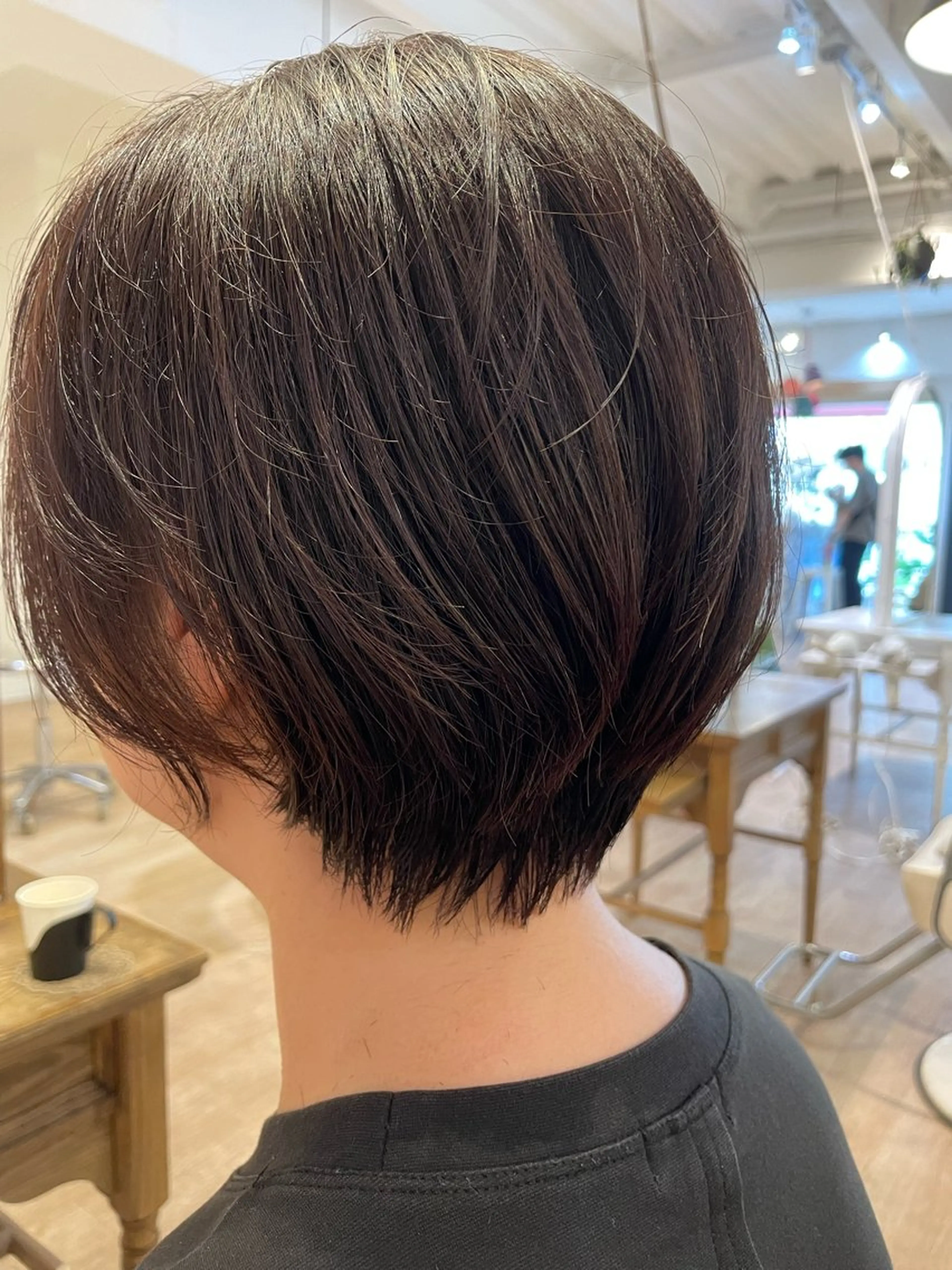 ショート カット トリートメント 髪質改善/似合わせ レイヤー/AYUMUのヘアスタイル