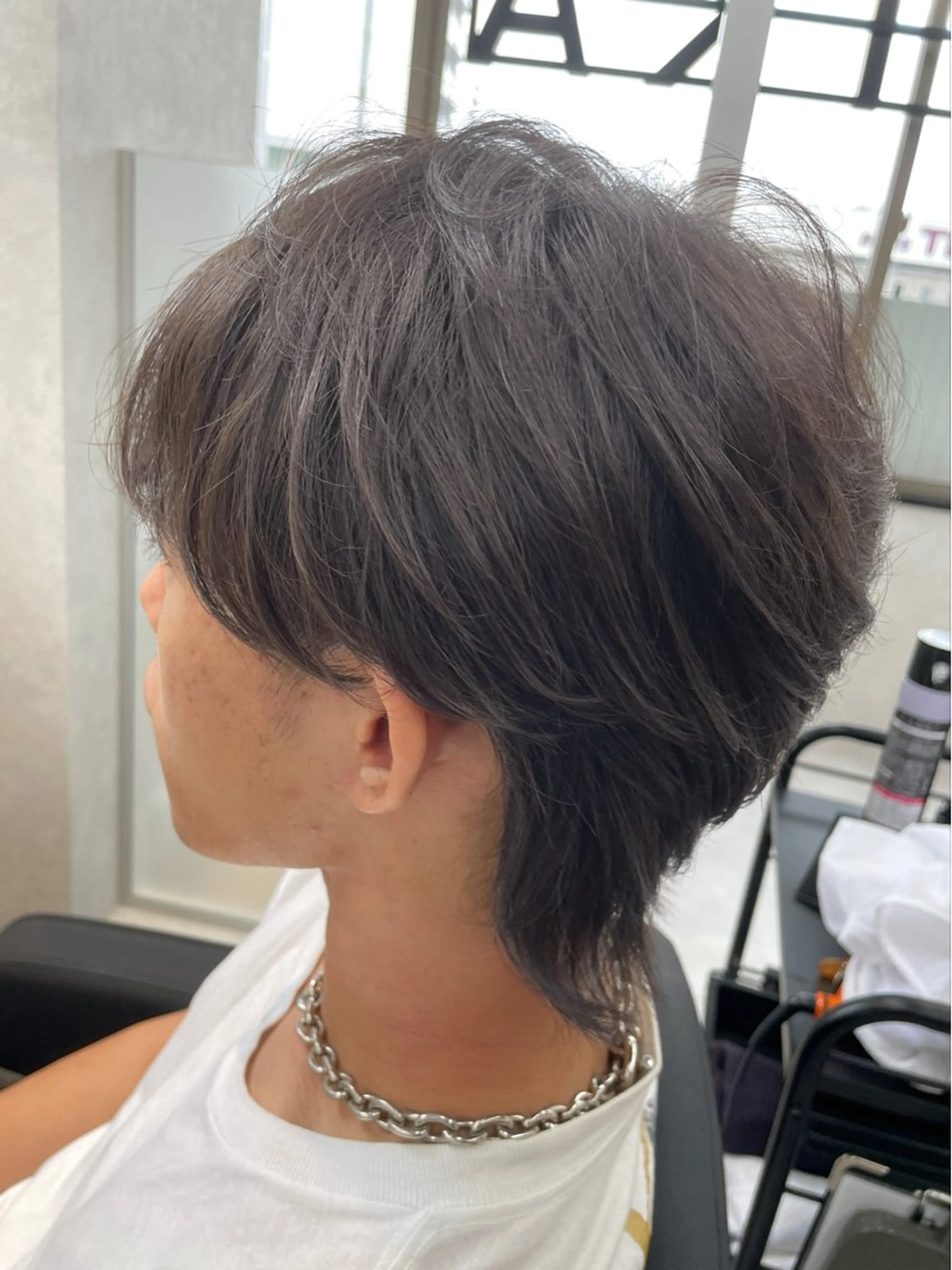 ショート 韓国風ヘア ウルフカット 『NIKA』大城 陽介(カラー得意✨)のヘアスタイル