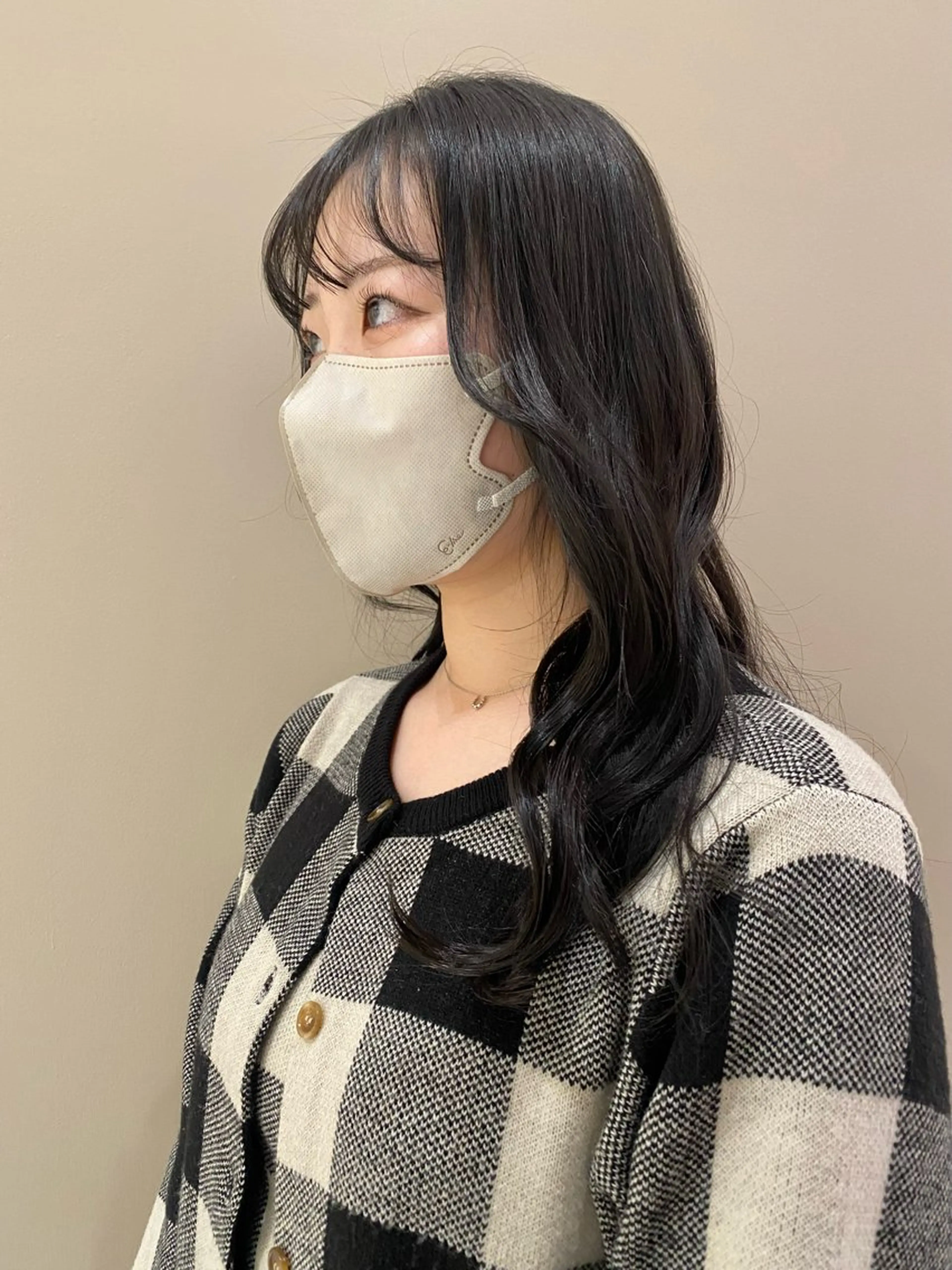 ロング カラー ベージュ/アレンジ /横浜/杉本千夏のヘアスタイル