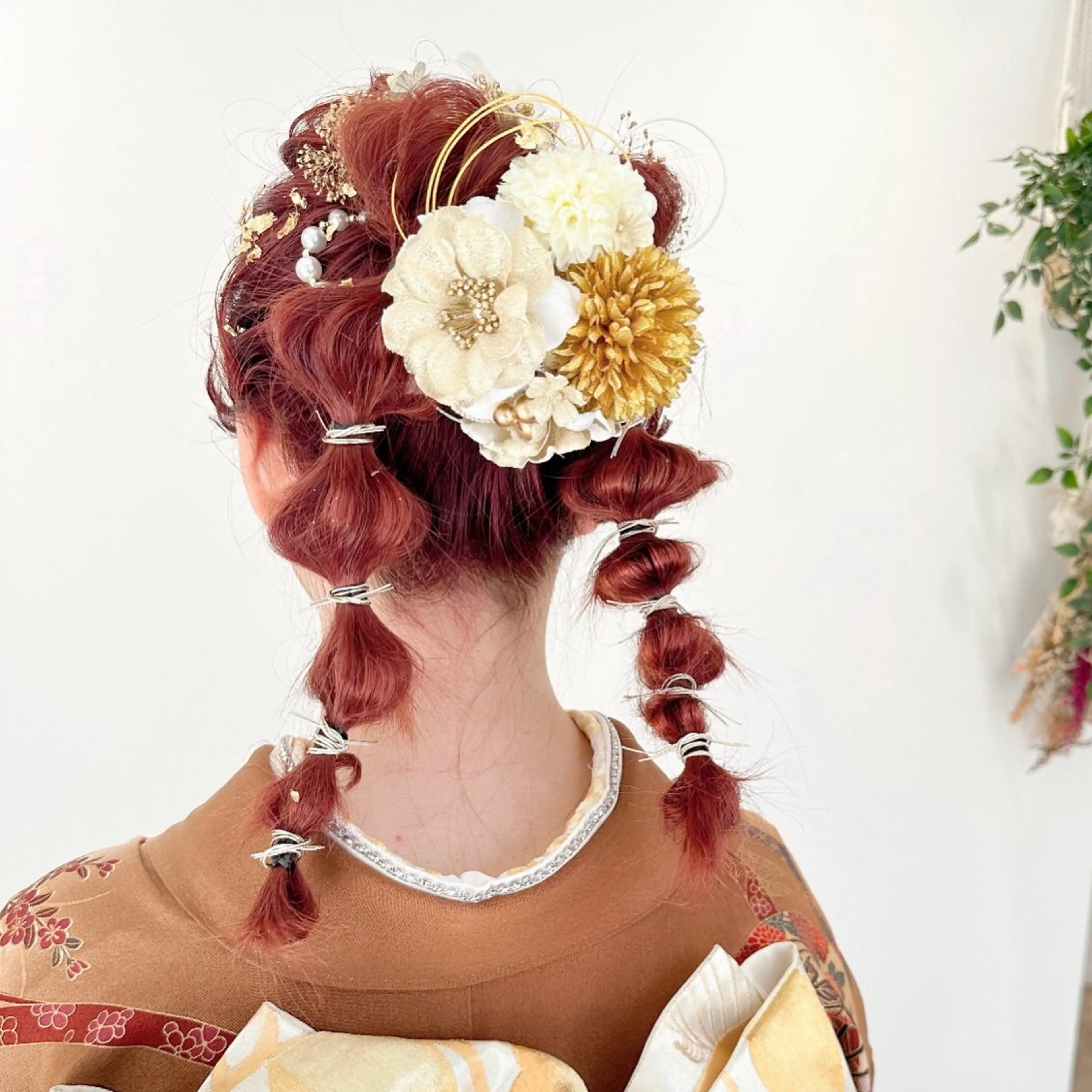 ヘアアレンジ 成人式 ツインテール 服部　翔太/ 似合わせカットカラーのヘアスタイル