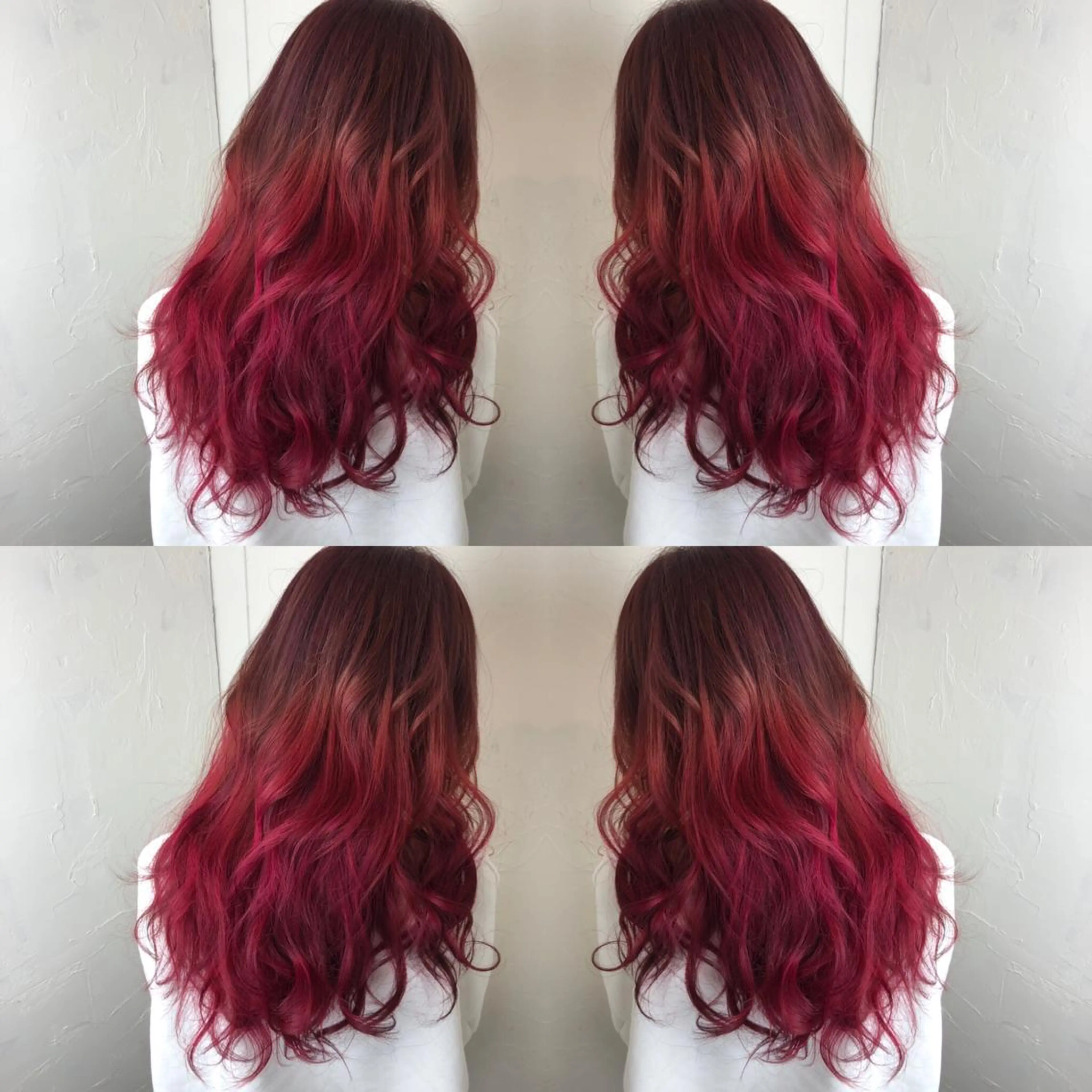 【ダブルカラー】94%ダメージカット最新ブリーチオンカラー♩¥16800の写真