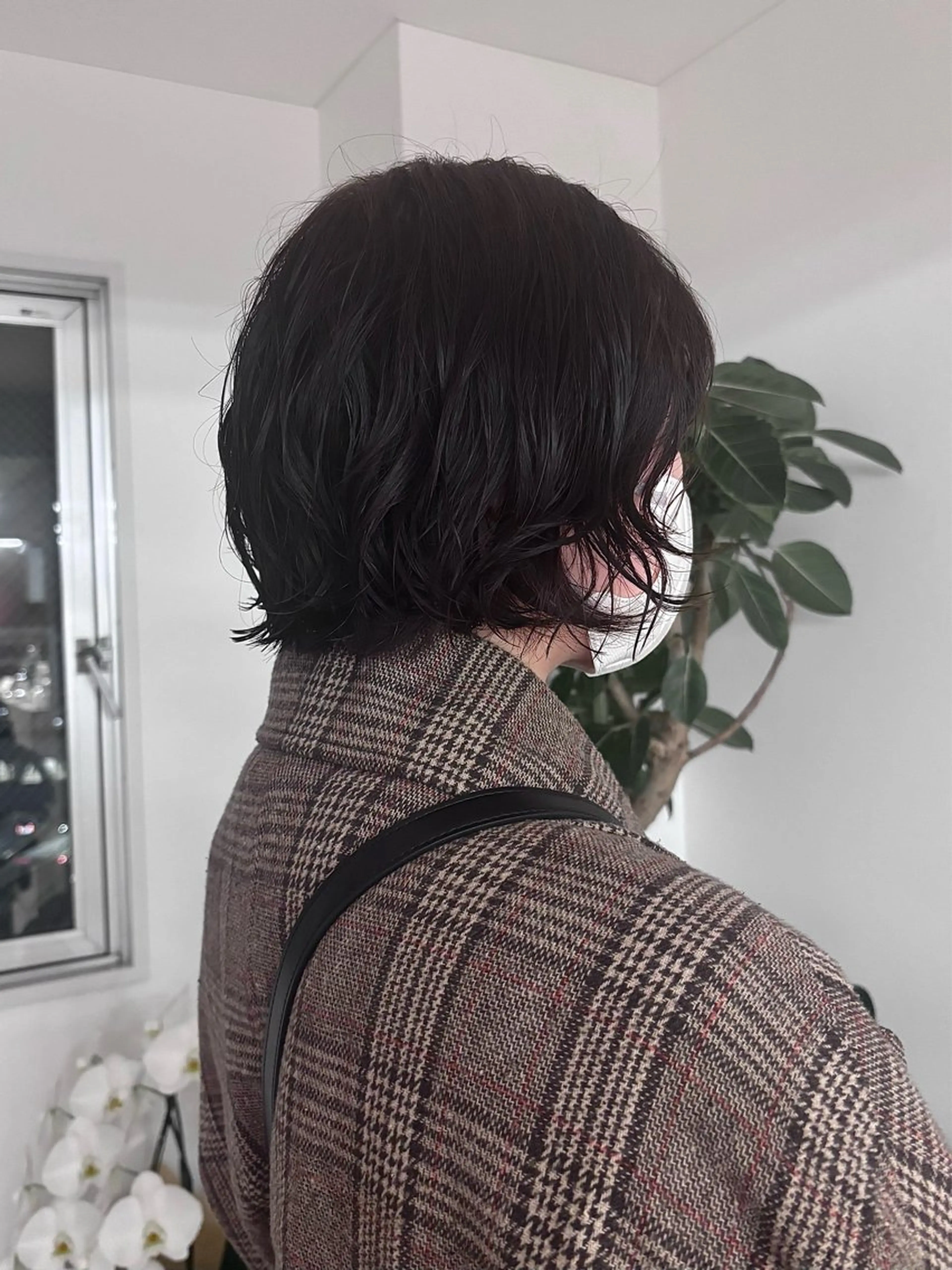 ショート パーマ ボブ くせ毛 Fuka🫧 レイヤーモデル募集中のヘアスタイル