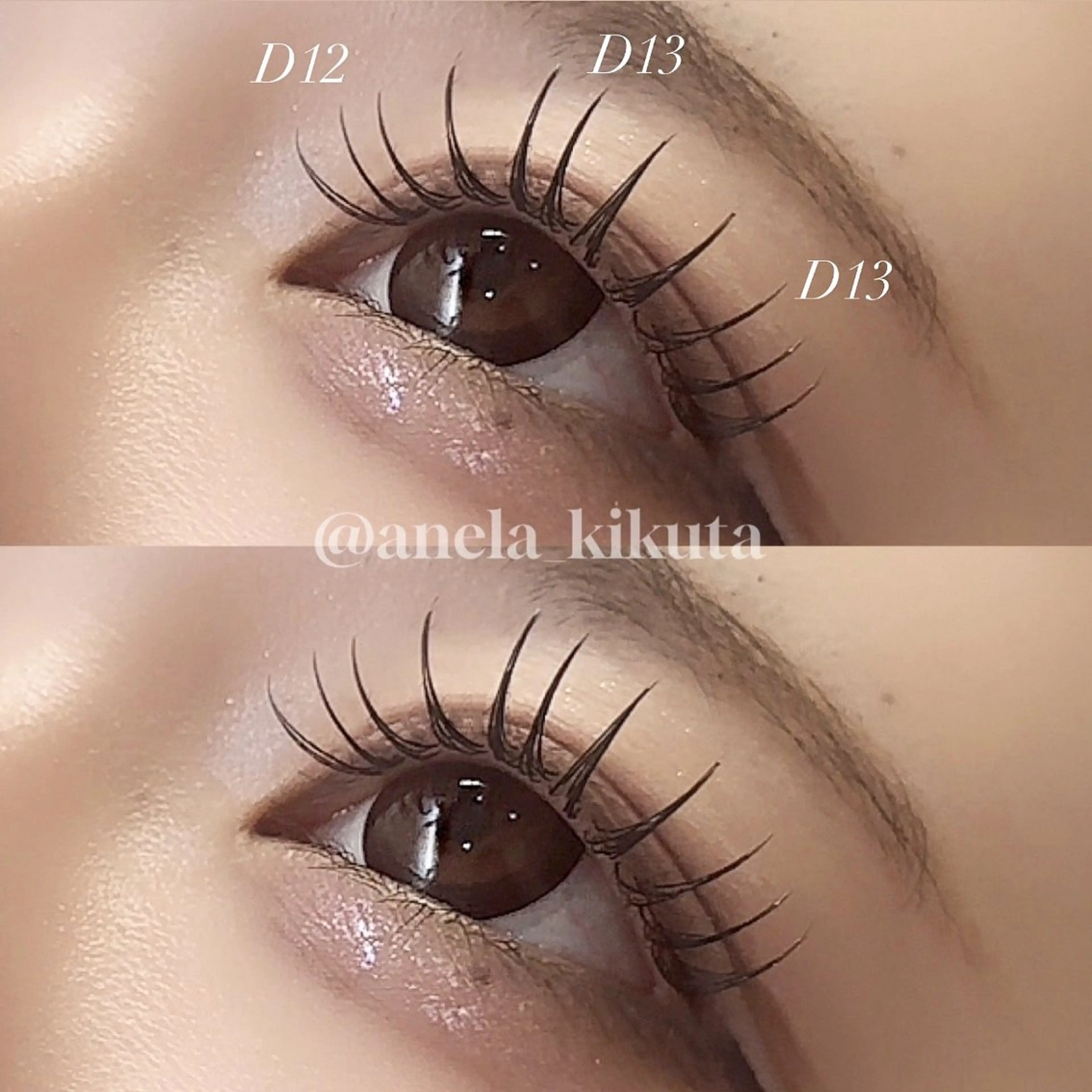 マツエク・マツパ ANELA ❦ KIKUTAのマツエク・マツパデザイン