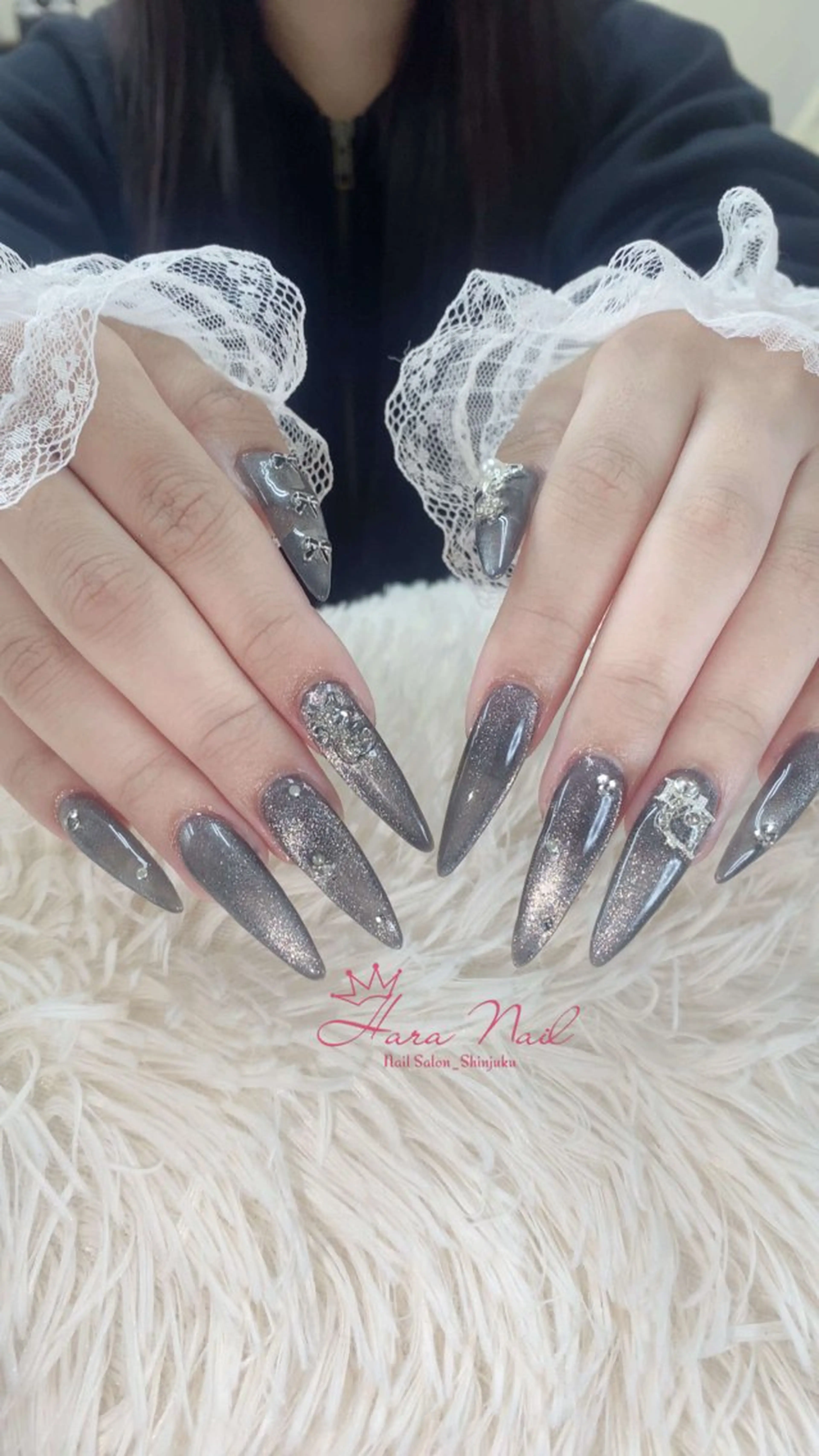 ネイル ハンドネイル ハンドケア Hara Nail 【パラジェル使用】のネイルデザイン