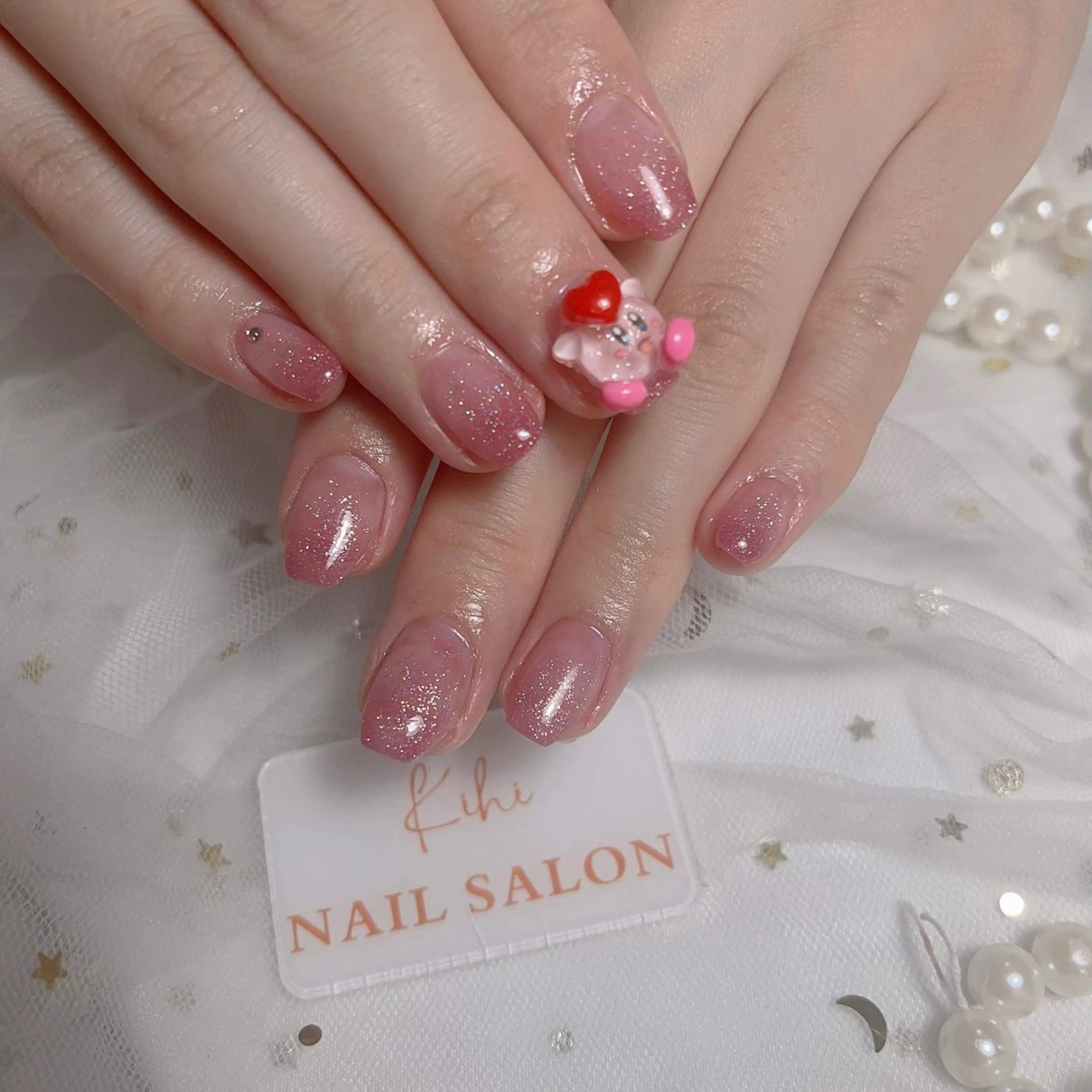 ネイル アートネイル フレンチネイル ジェルネイル グラデーション 韓国ネイル ハンドネイル 💕鈴木ユリ パラジェル/オフ無料のネイルデザイン