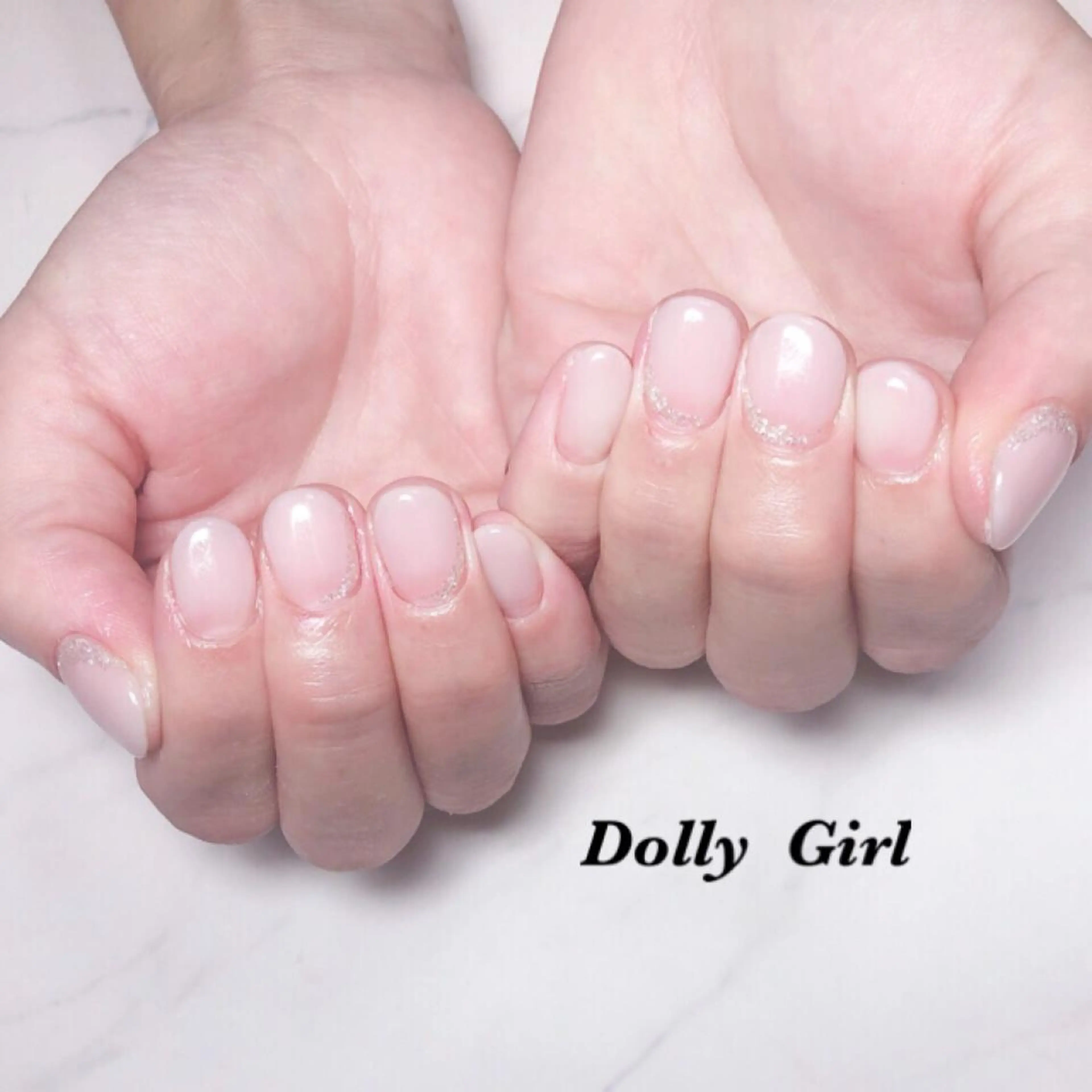 ネイル ラメ(グリッター) 個室ネイルサロンDolly Girl〜ドーリーガール〜所属・DollyGirl KYOKOのネイルデザイン
