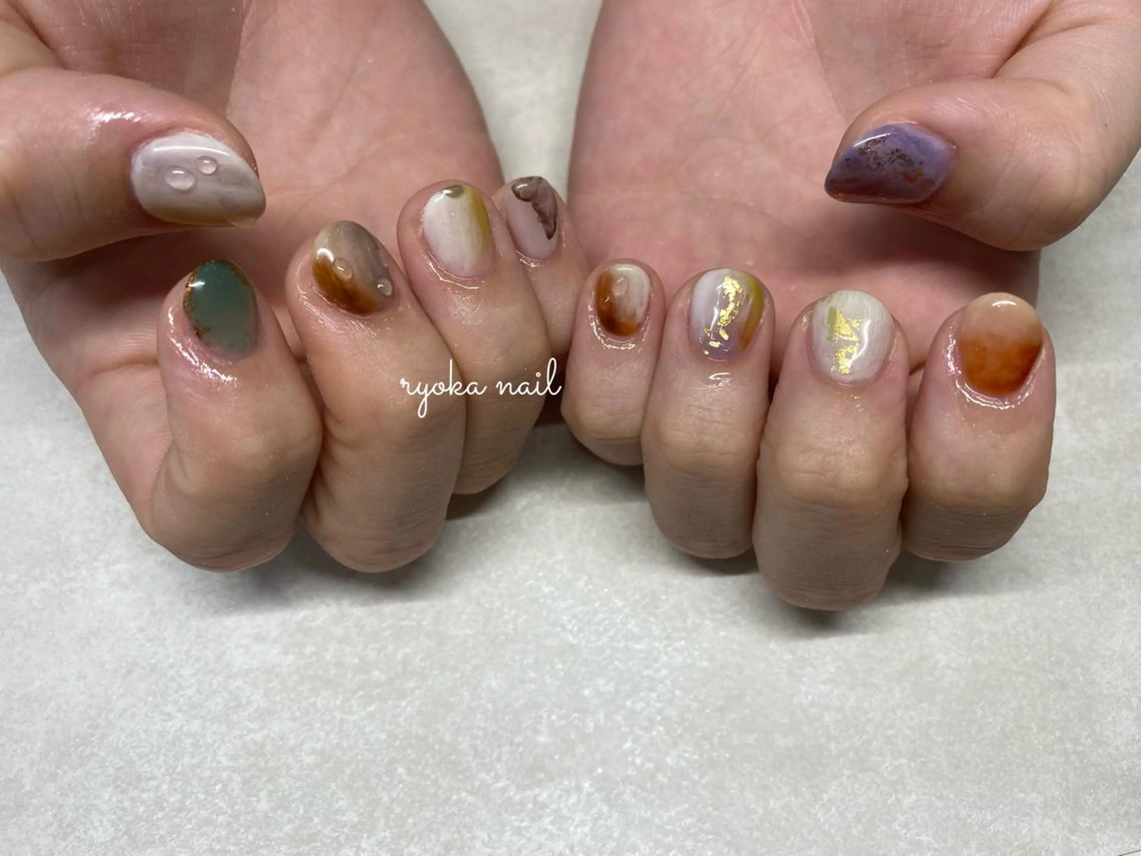 ネイル Twinklenail所属・ryoka nailのネイルデザイン