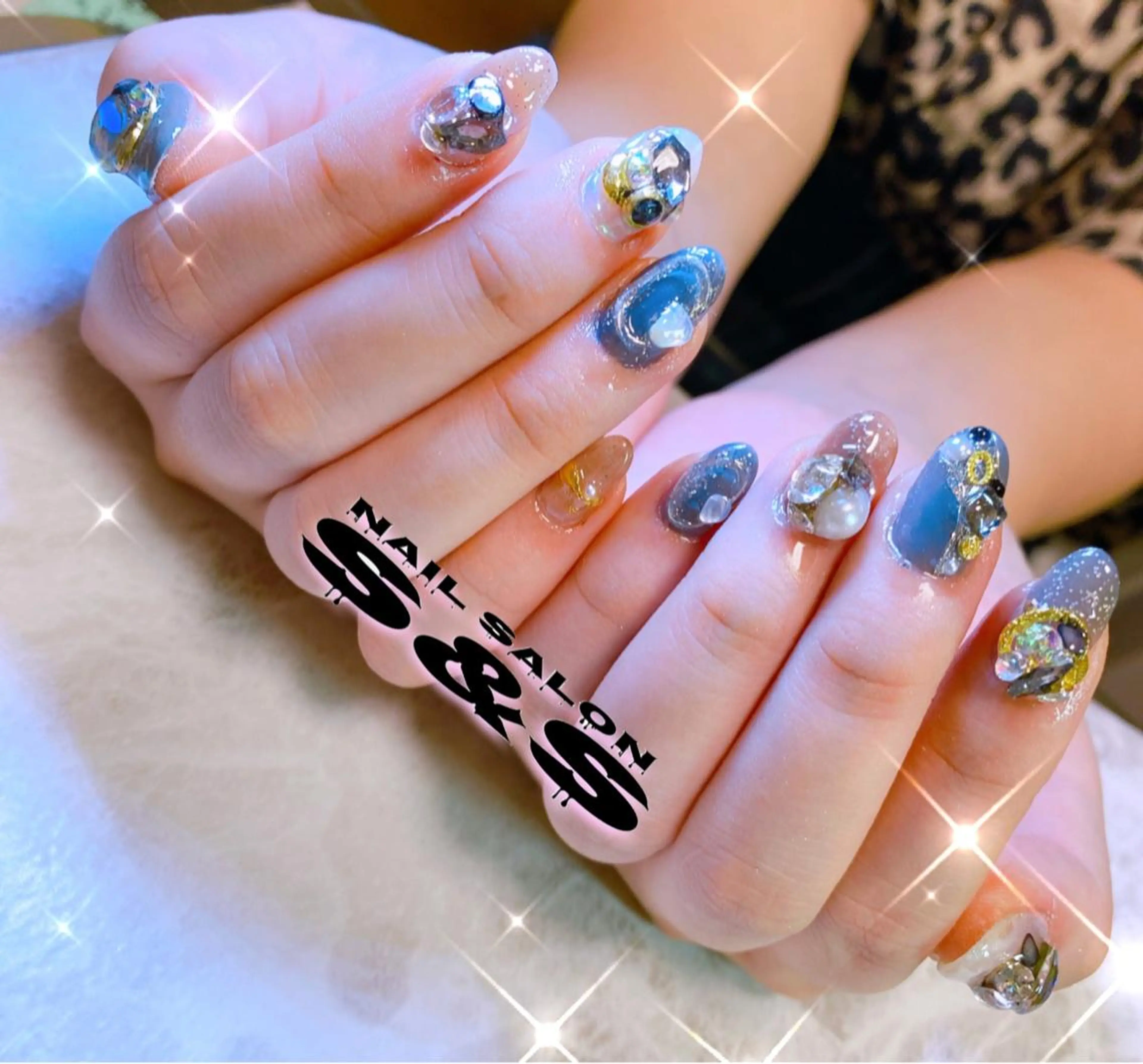 ネイル 長さ出し メンズネイル 持ち込み スカルプネイル S&S 村田小百合のネイルデザイン