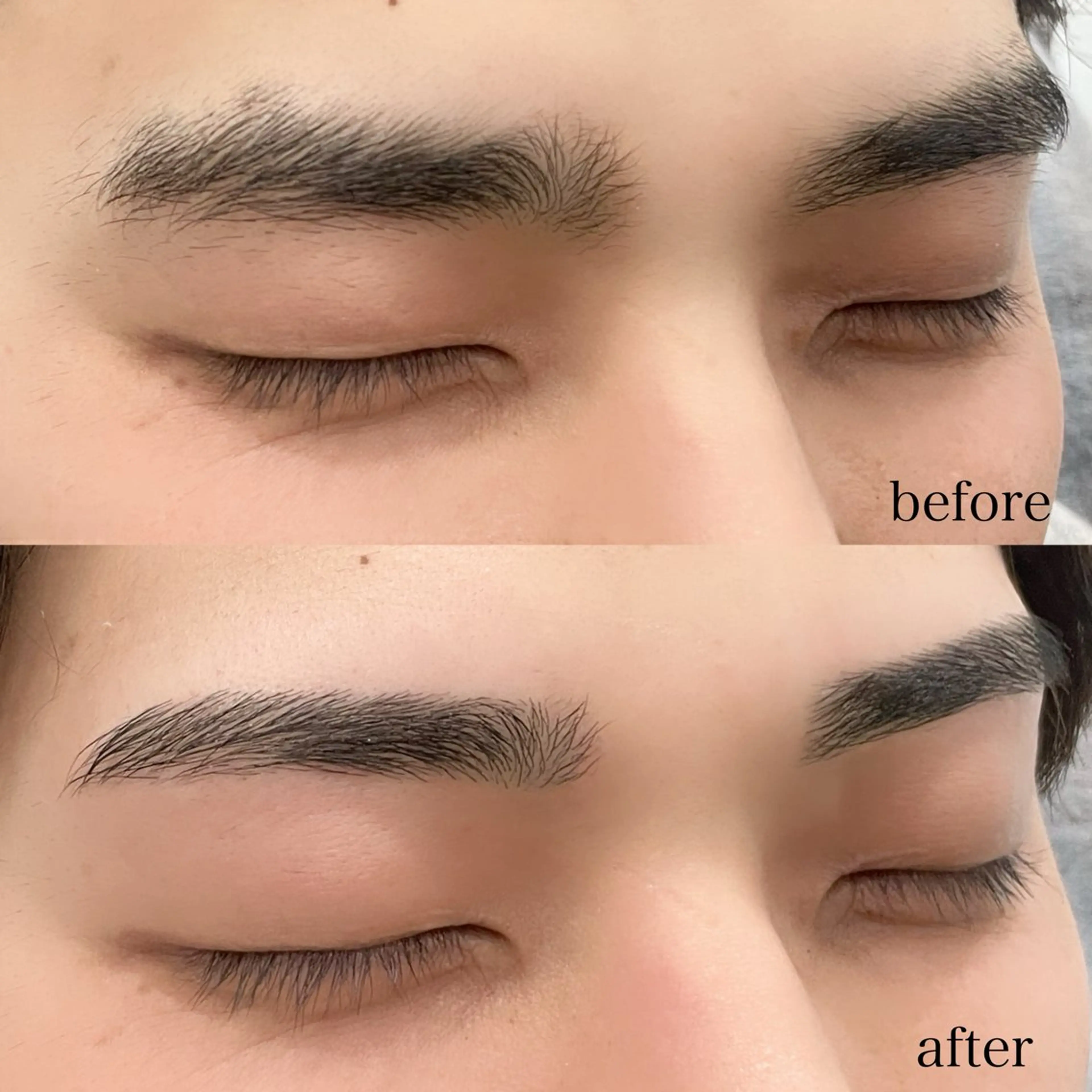 アイブロウ メンズアイブロウ ワックス脱毛 beauty eye所属・中島 美月のマツエク・マツパデザイン