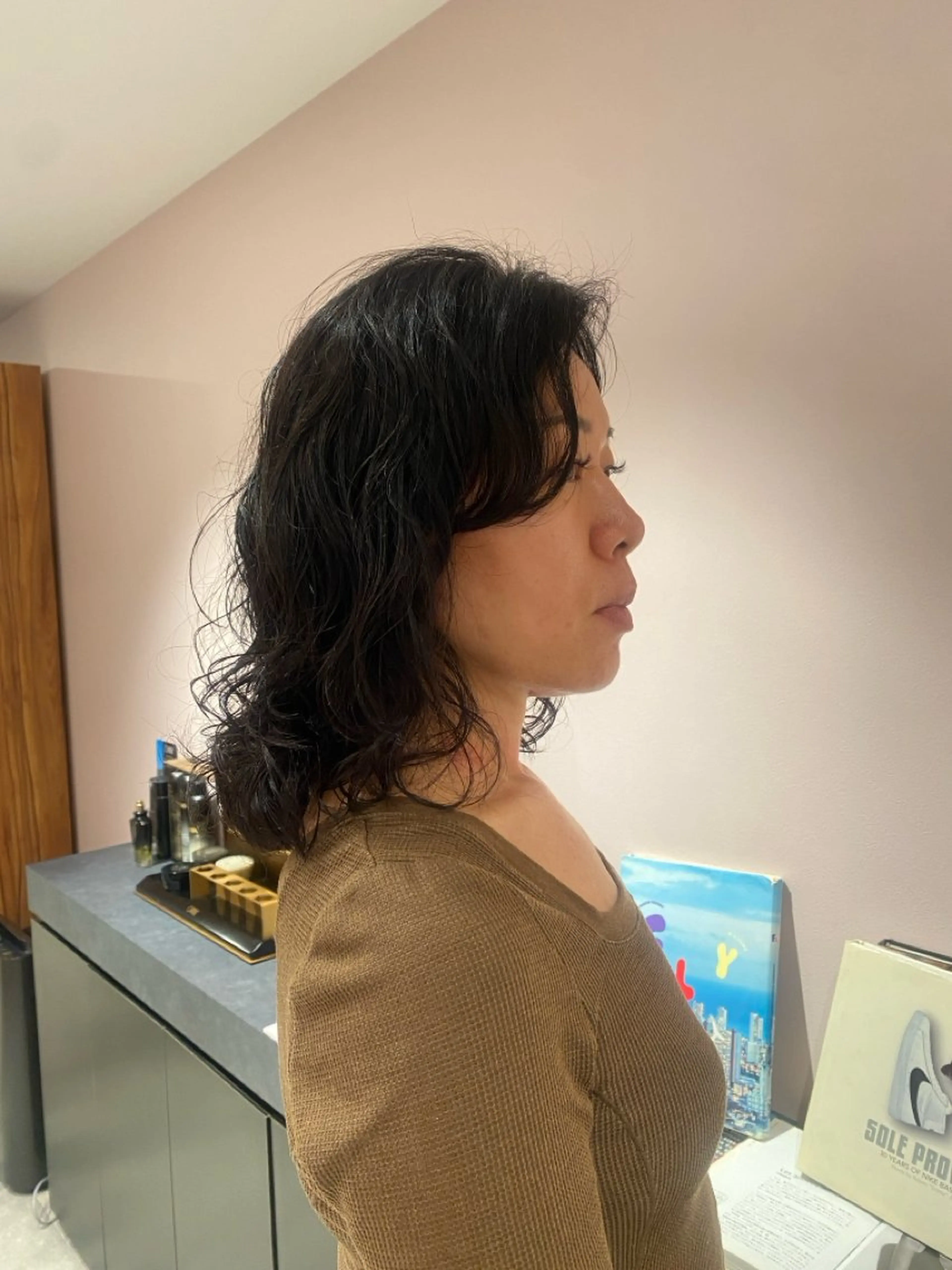 ミディアム パーマ パーマ 🫧Miyu /ブロー🫧のヘアスタイル