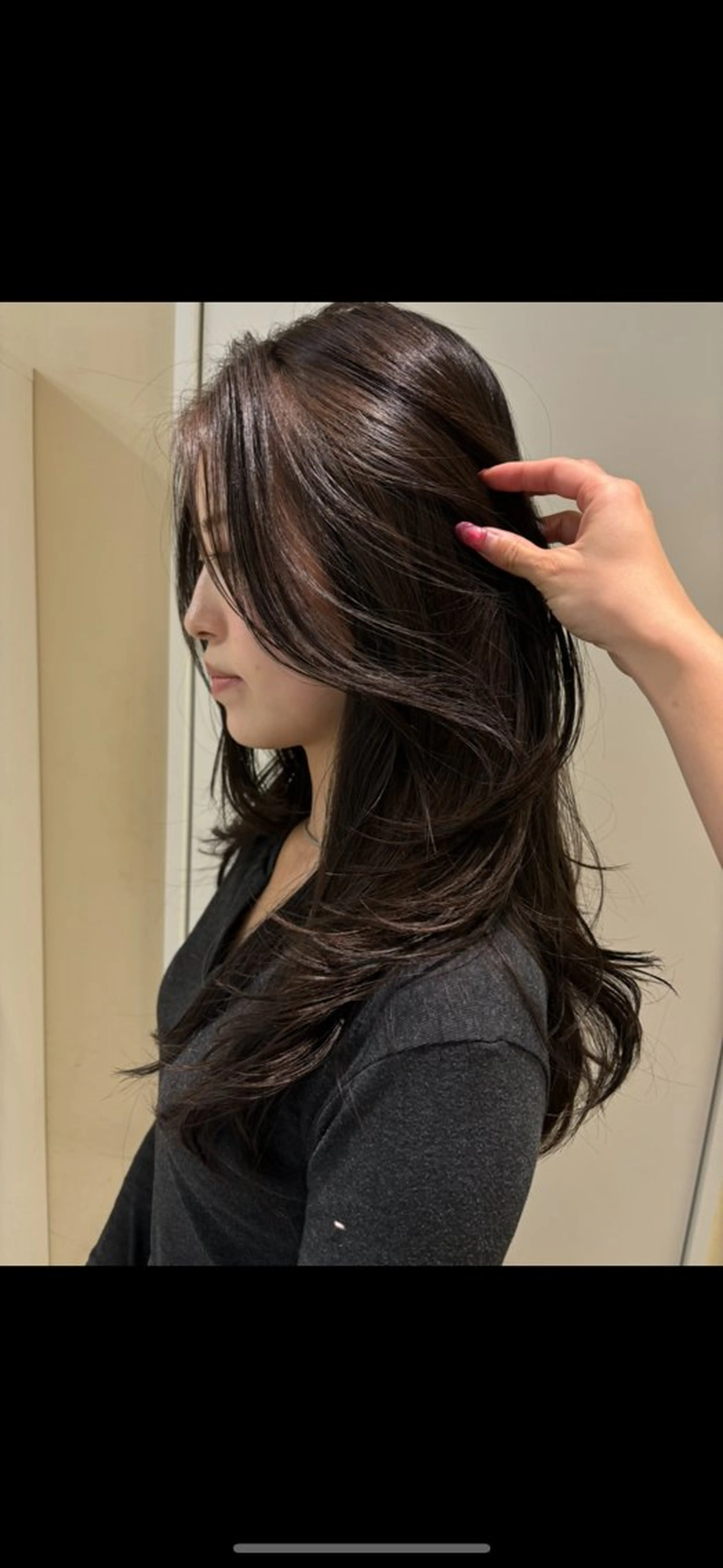 セミロング ヘアアレンジ カット ヘアカラー トリートメント Opus🐕kato Mizuki🐕のヘアスタイル