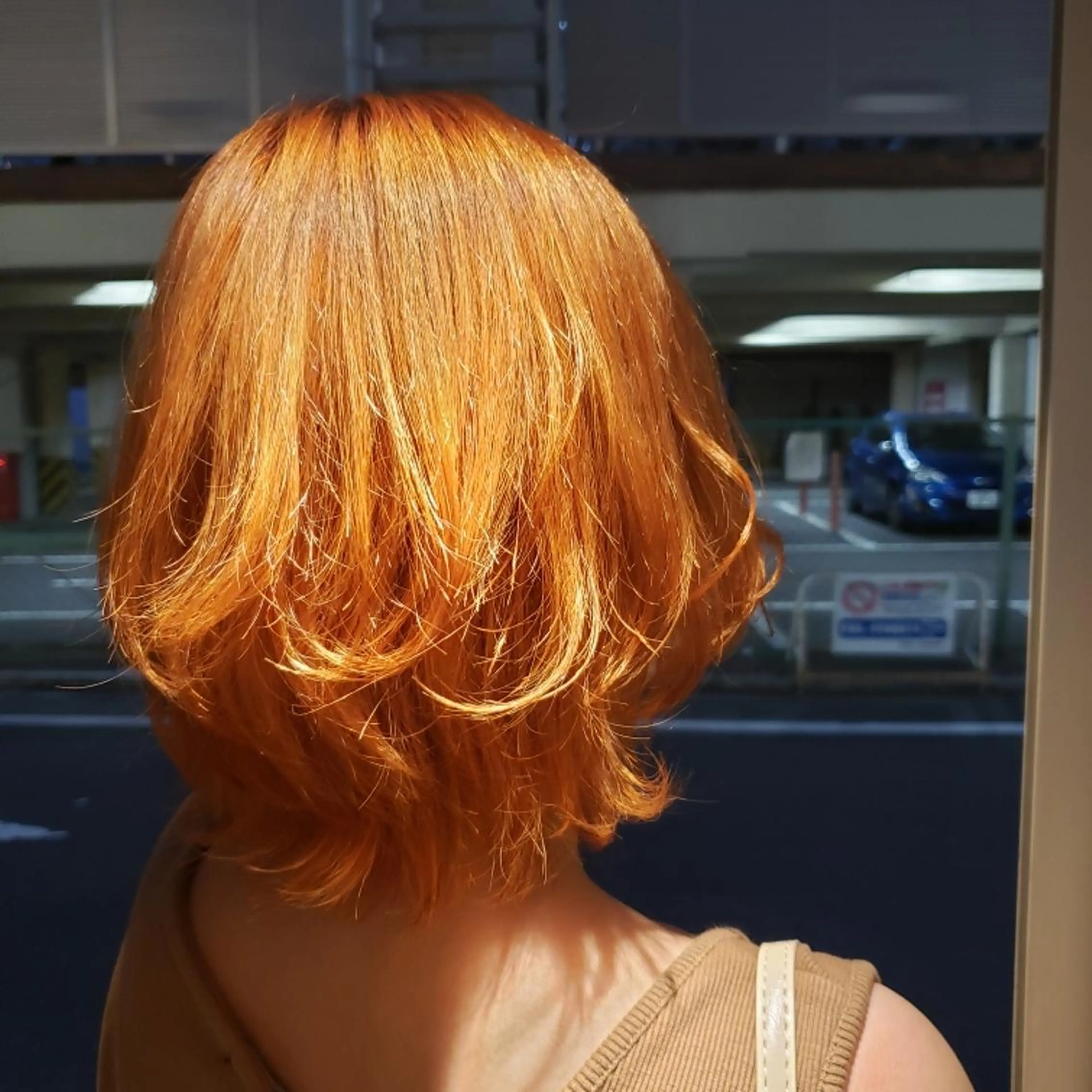 ミディアム カット ヘアカラー トリートメント 🇰🇷透明感×ハイ トーン🌟tomoのヘアスタイル