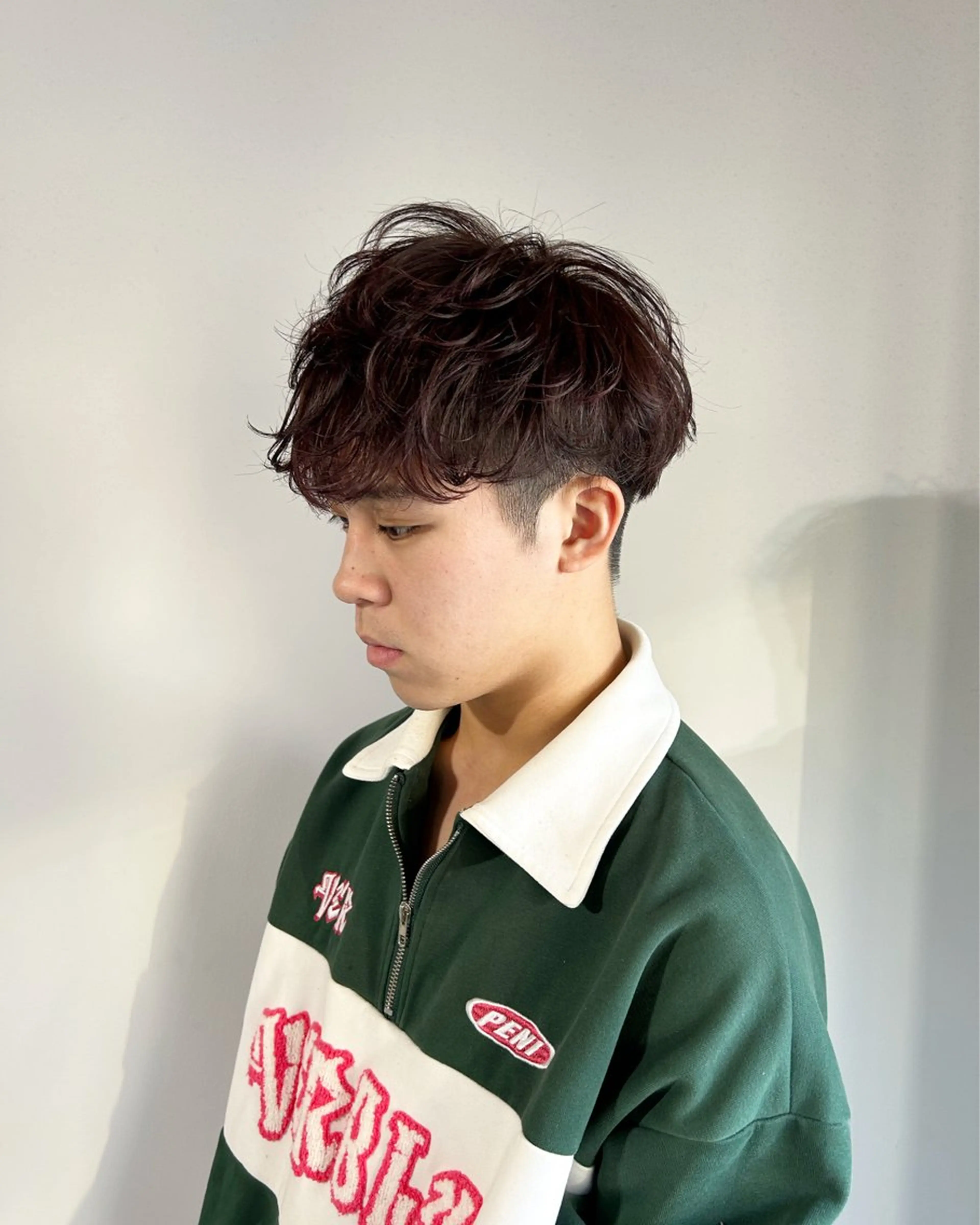 メンズ 最新ケアカラー 髪質改善YUTOのヘアスタイル