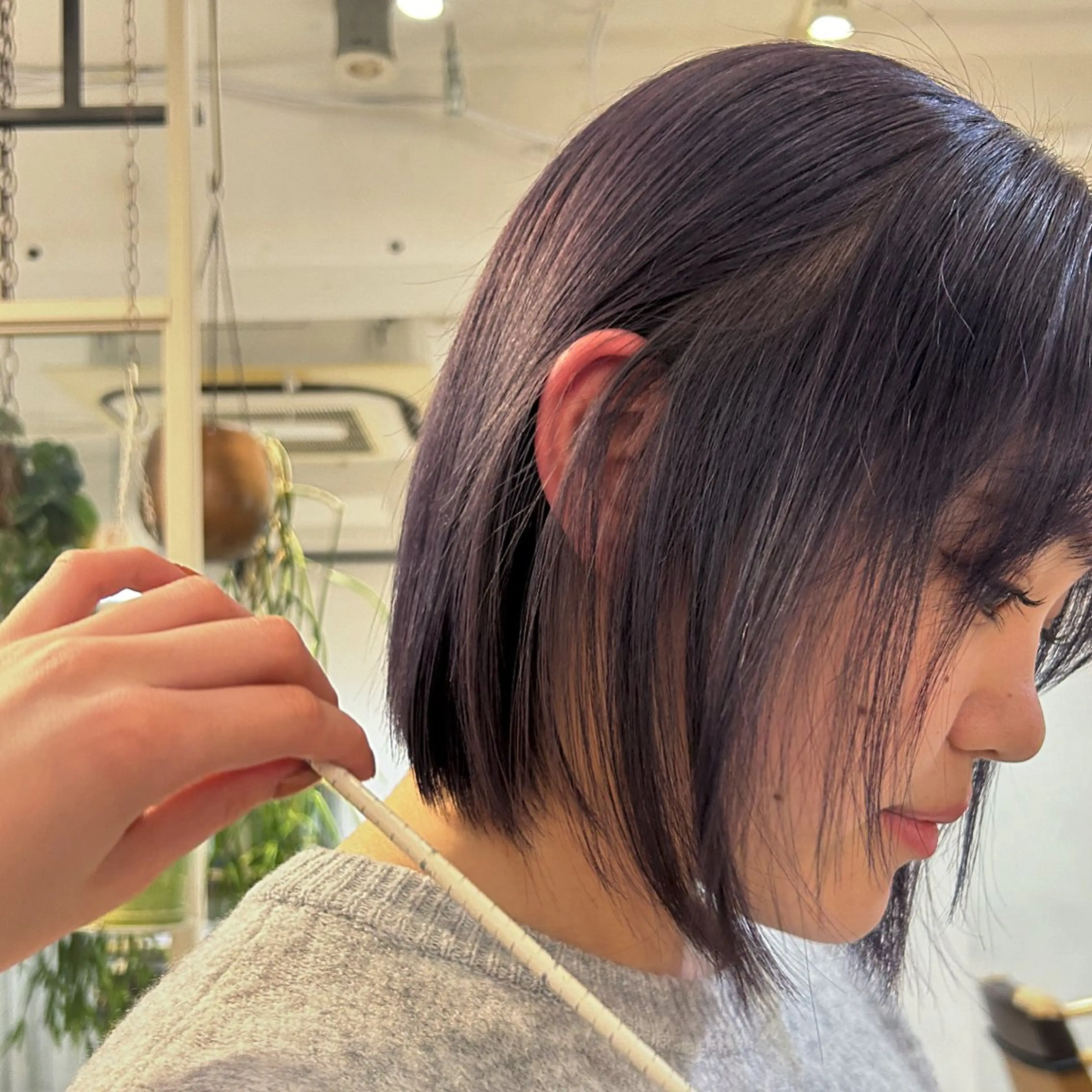 ショート カラー じゅわっと暖色カラー 🍊Moemiのヘアスタイル