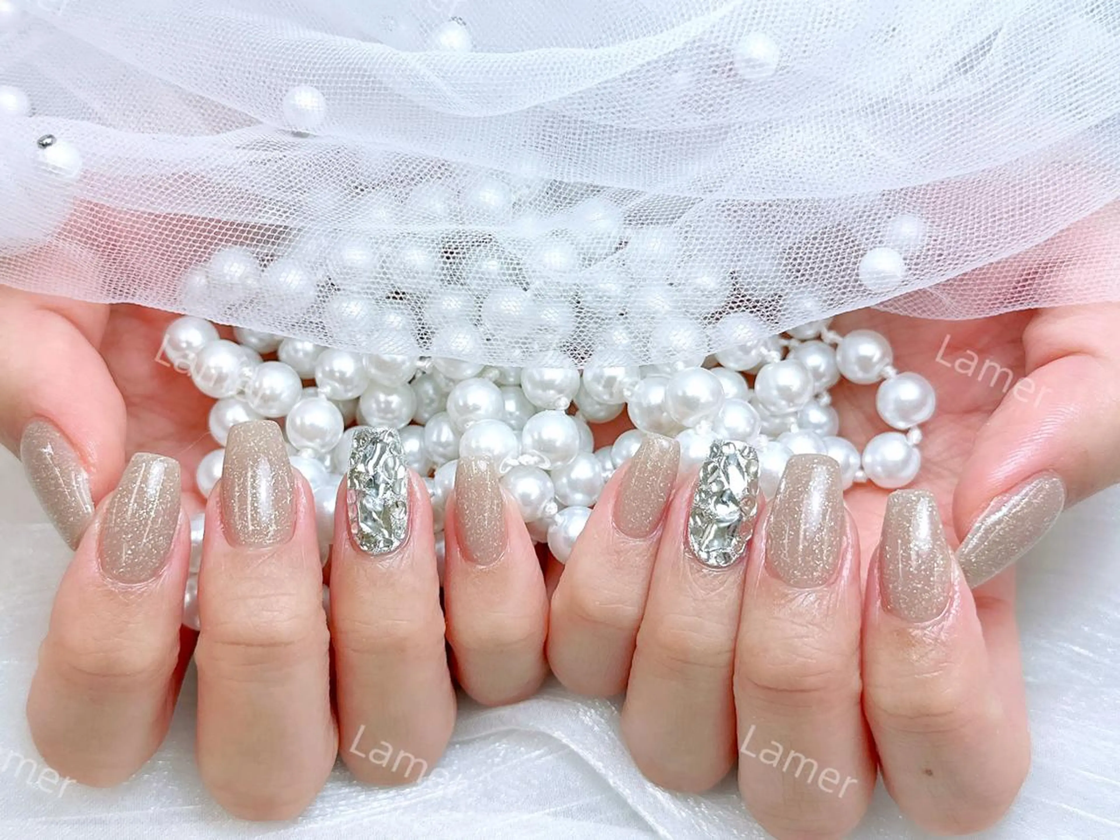 キッズ ハンドネイル ハンドケア La Merのネイルデザイン