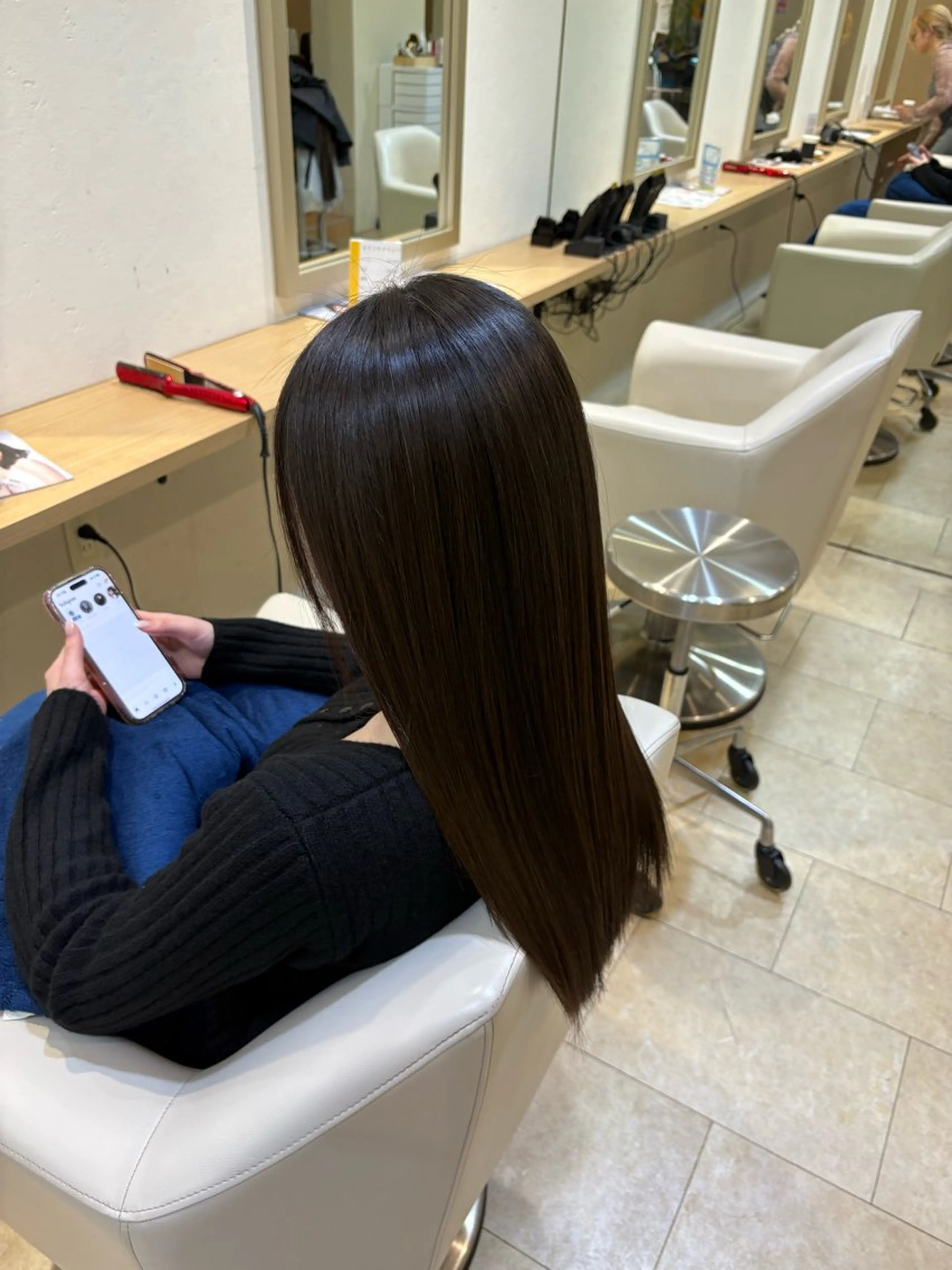 ロング トリートメント あいり 福岡美容師のヘアスタイル