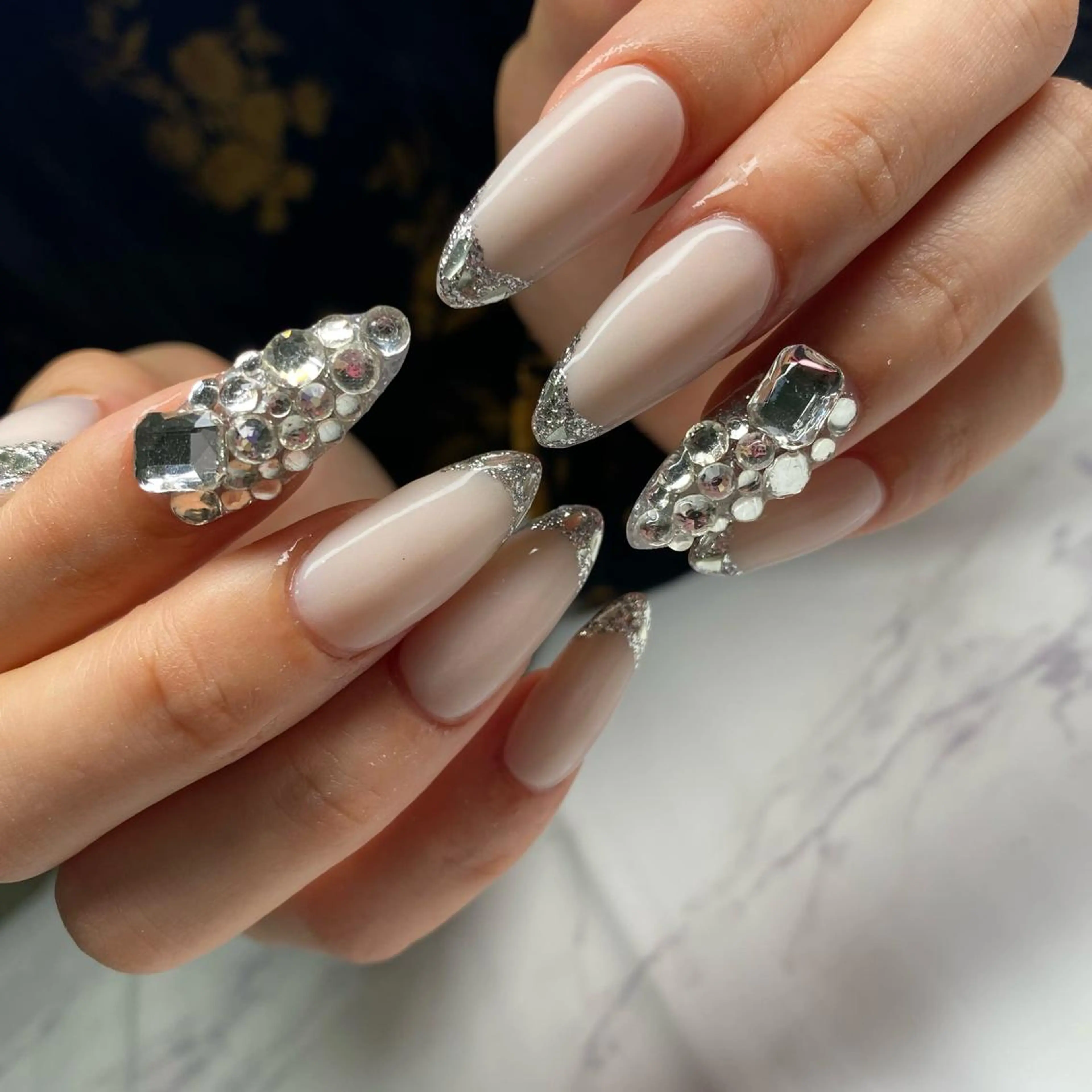 ロング カラー nail salon azuのネイルデザイン