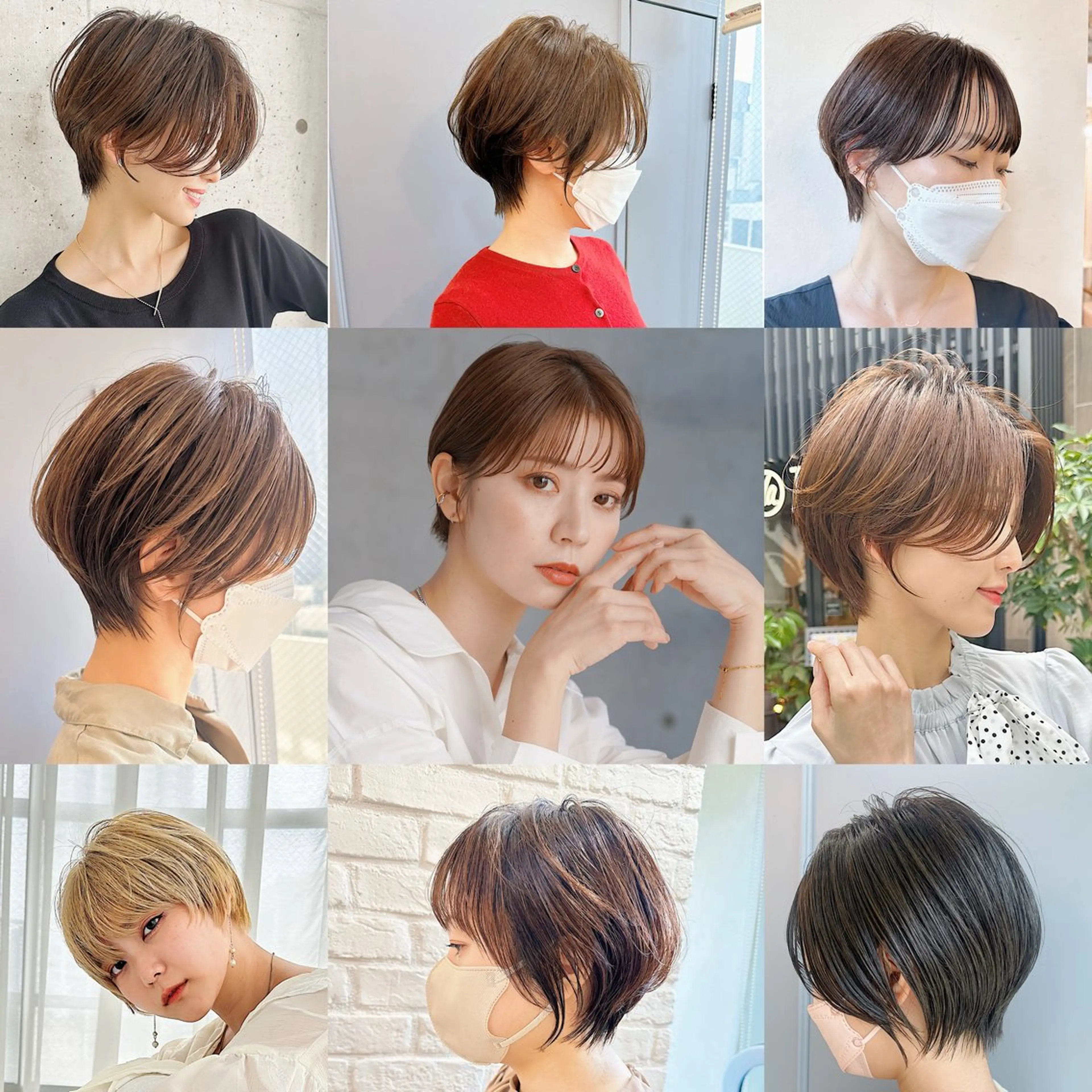 ショート カラー パーマ 🍋似合わせ✖️ ショートヘア🍋早田のヘアスタイル