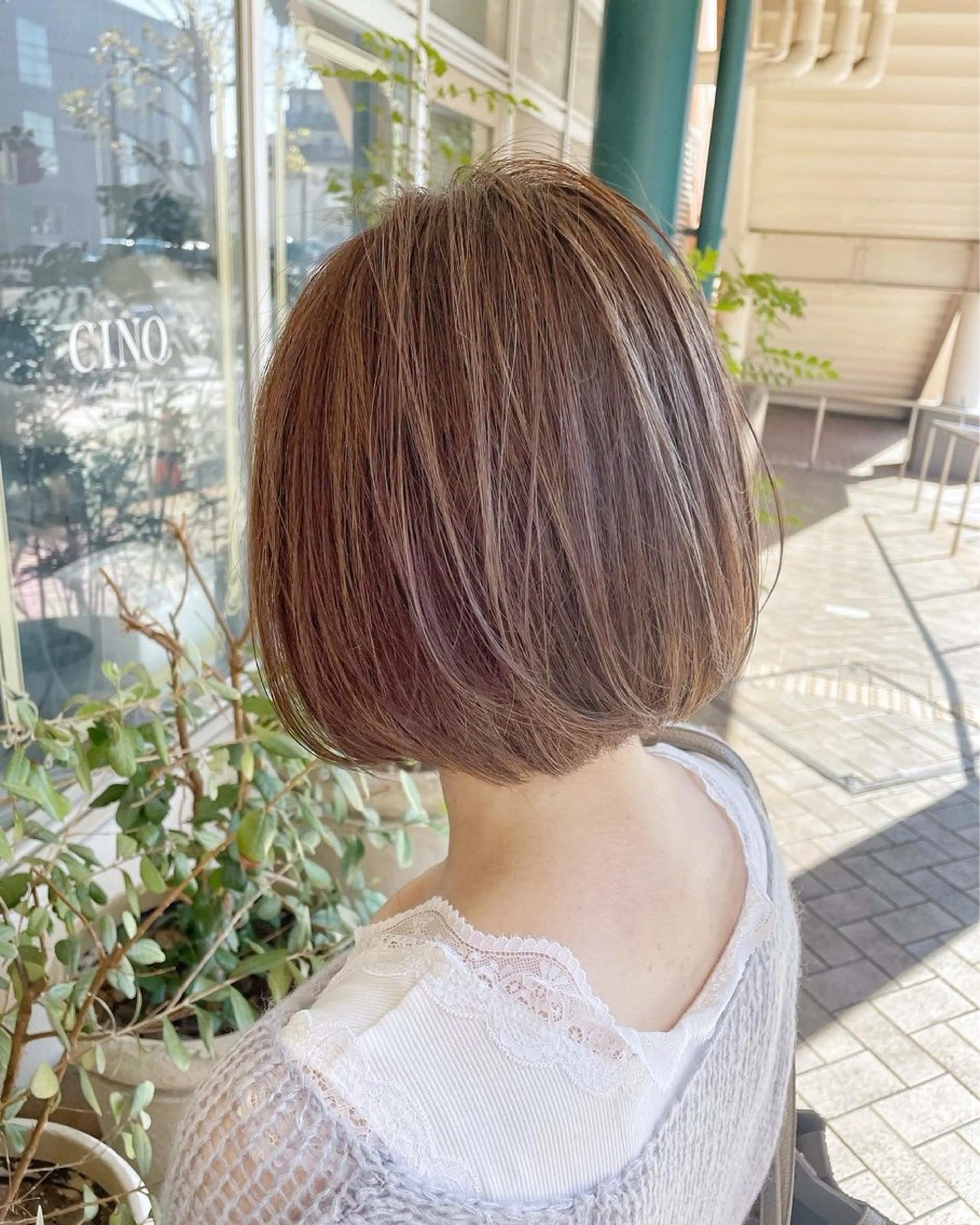ショート CINQ ドリームプラザ店所属・竹内 仁のヘアスタイル