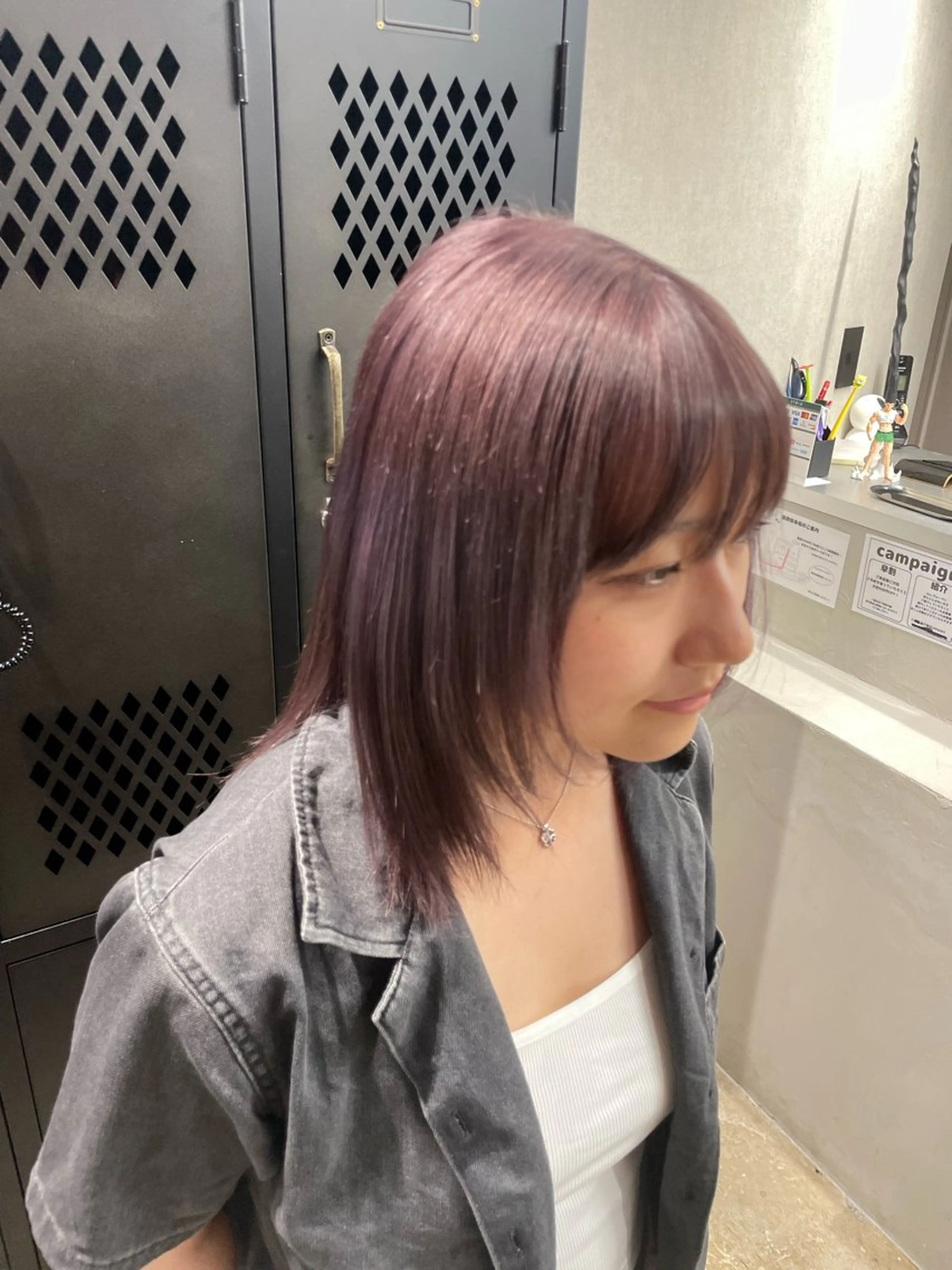 ミディアム カラー ヘアカラー ブレンバイドット所属・ニュアンスカラー/ 🫧レミ(坊主)のヘアスタイル