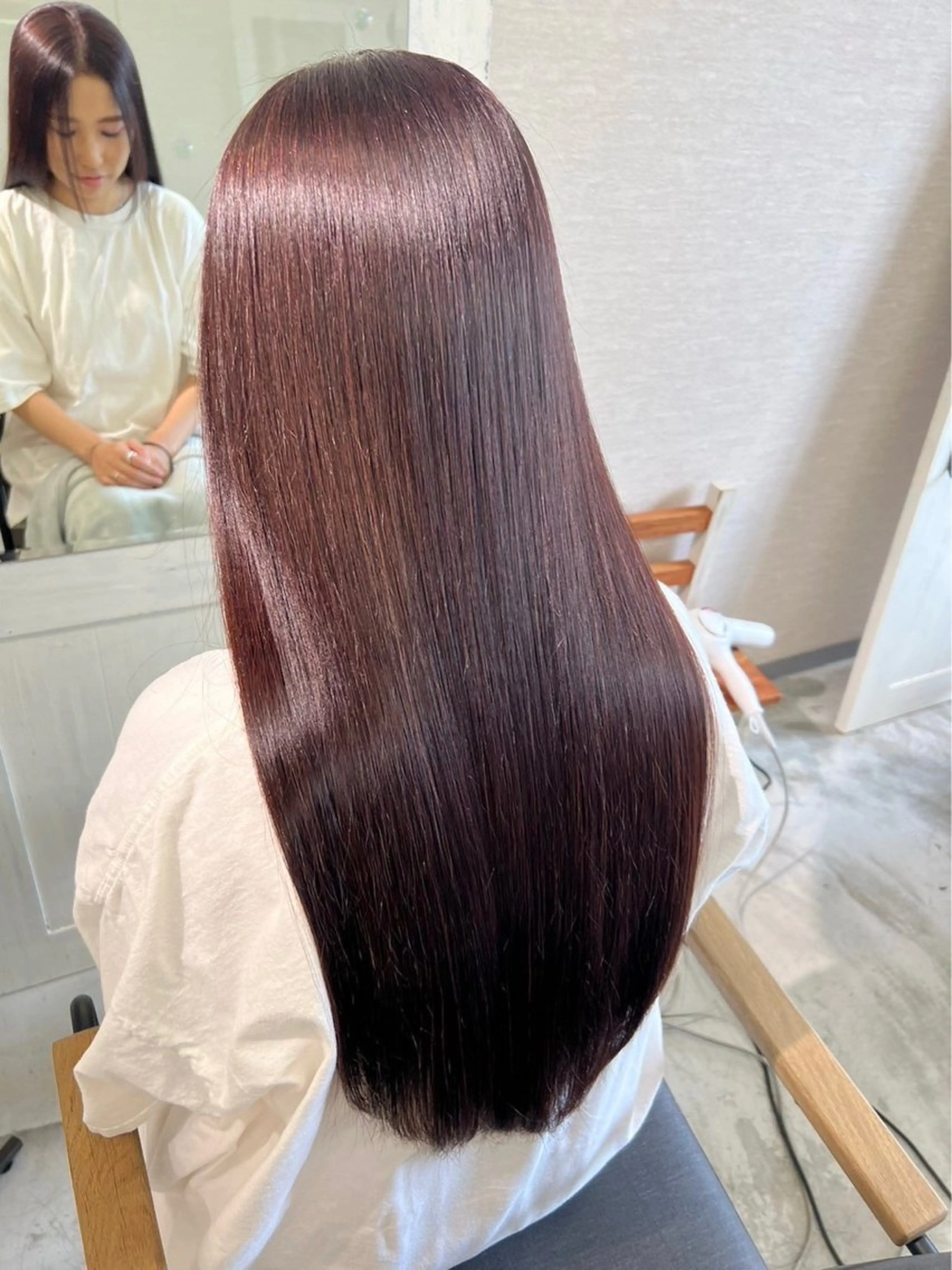 【💎平日限定✨】艶まとまり叶う💫シルクストレート×デトックス or 髪質TR×カット×marbb炭酸泉の写真